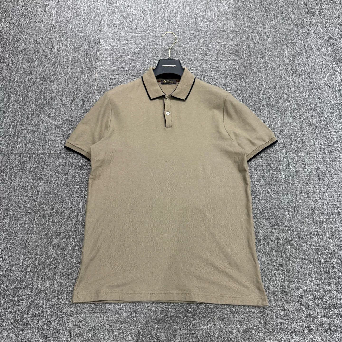 Loro Piana Loro Piana Khaki Polo Shirt Size US M / EU 48-50 / 2 - 1 Thumbnail