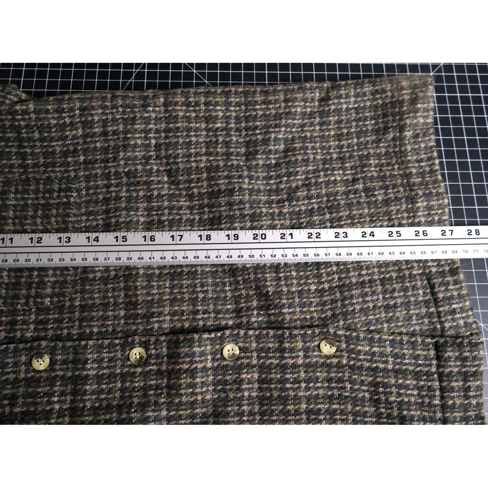 Vintage VINTAGE Overdrive Shirt Jacket Women's M Green Plaid Wool Lined 90s Grunge Shacketбур Size M / US 6-8 / IT 42-44 - 6 Thumbnail
