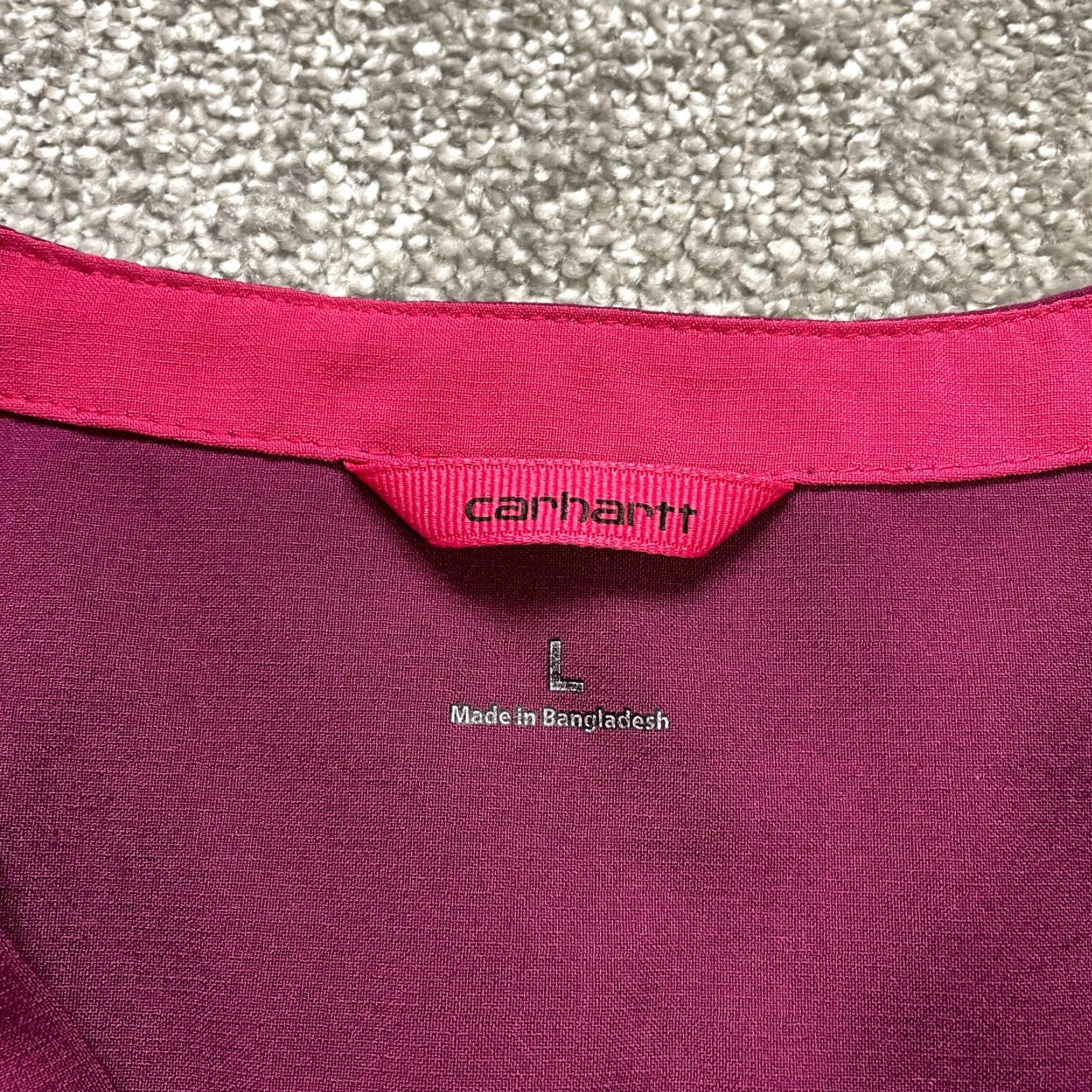Carhartt Carhartt Force Top Scrubs Unisex Adult Large Purple V-Neck Medical Uniform Work Shirt Size US L / EU 52-54 / 3 - 4 Thumbnail