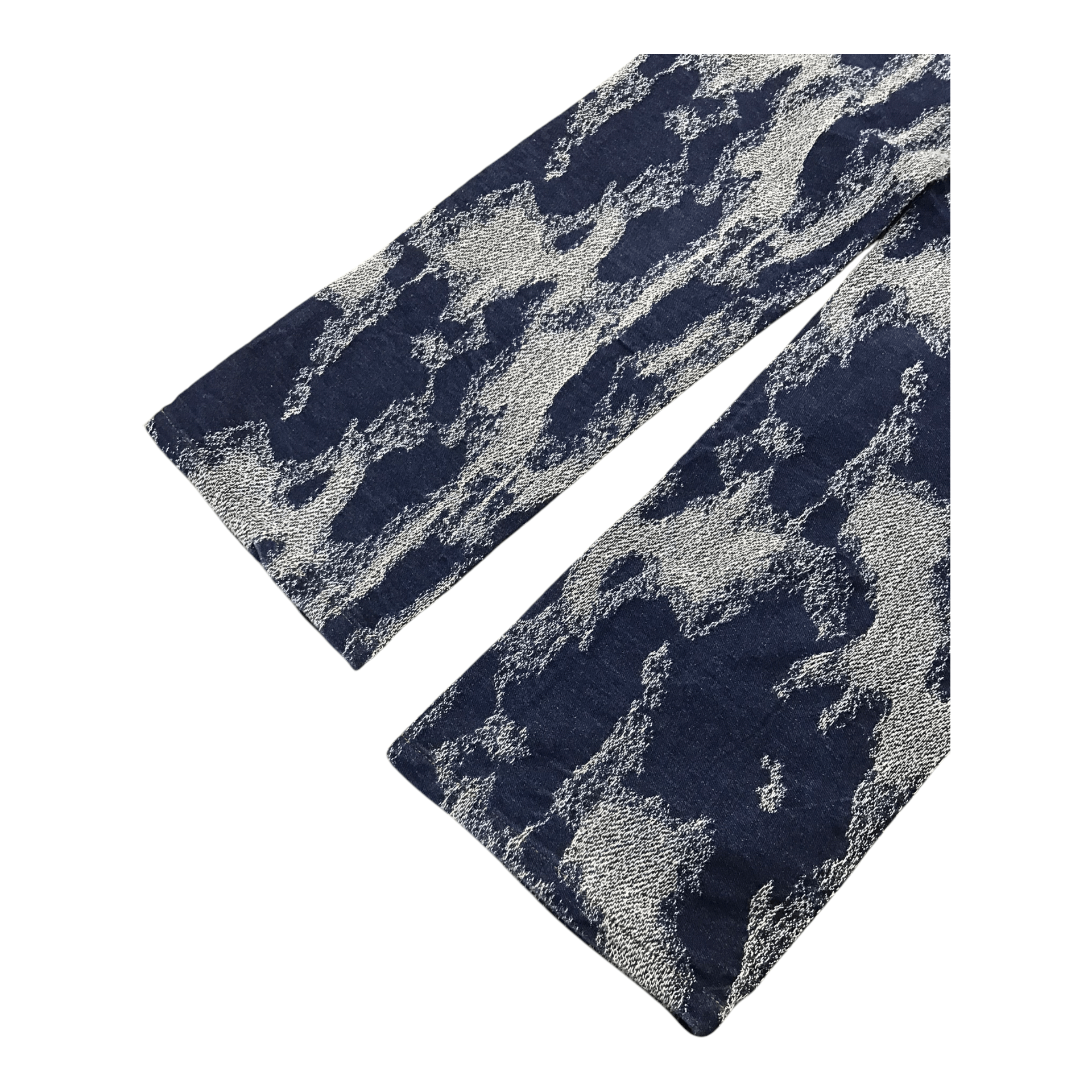 Hysteric Glamour × If Six Was Nine × Le Grande Bleu (L.G.B.) Flare W.W.G Blue Like sashiko Straight Cut Pant Size US 28 / EU 44 - 6 Thumbnail