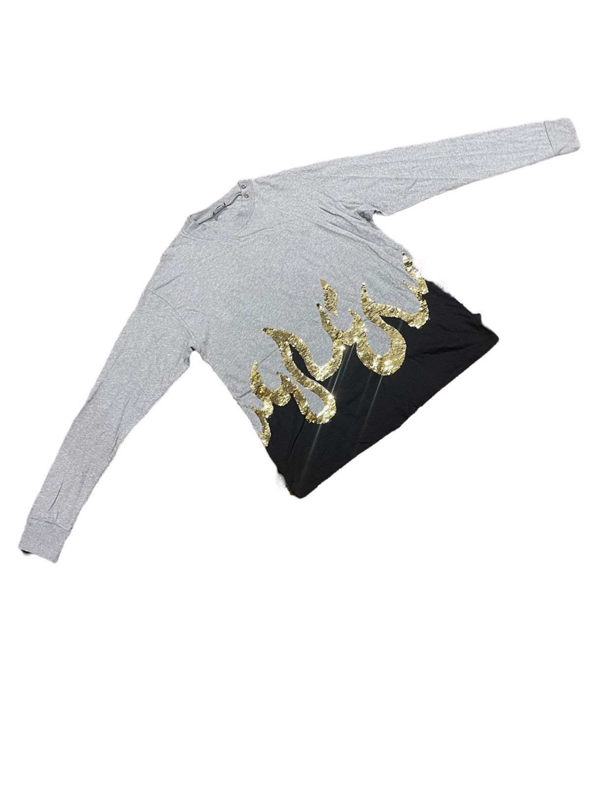 Diesel × Diesel Black Gold Diesel Gold Fire Flames Shirts Size US M / EU 48-50 / 2 - 14 Thumbnail