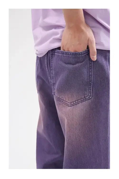 Jean faded skate hiphop baggy jeans Size US 32 / EU 48 - 6 Thumbnail