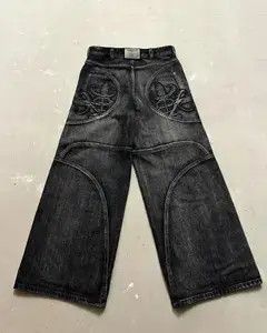 Other Washed Denim Jeans Drip Drill Shorts Jorts Size US 34 / EU 50 - 6 Thumbnail