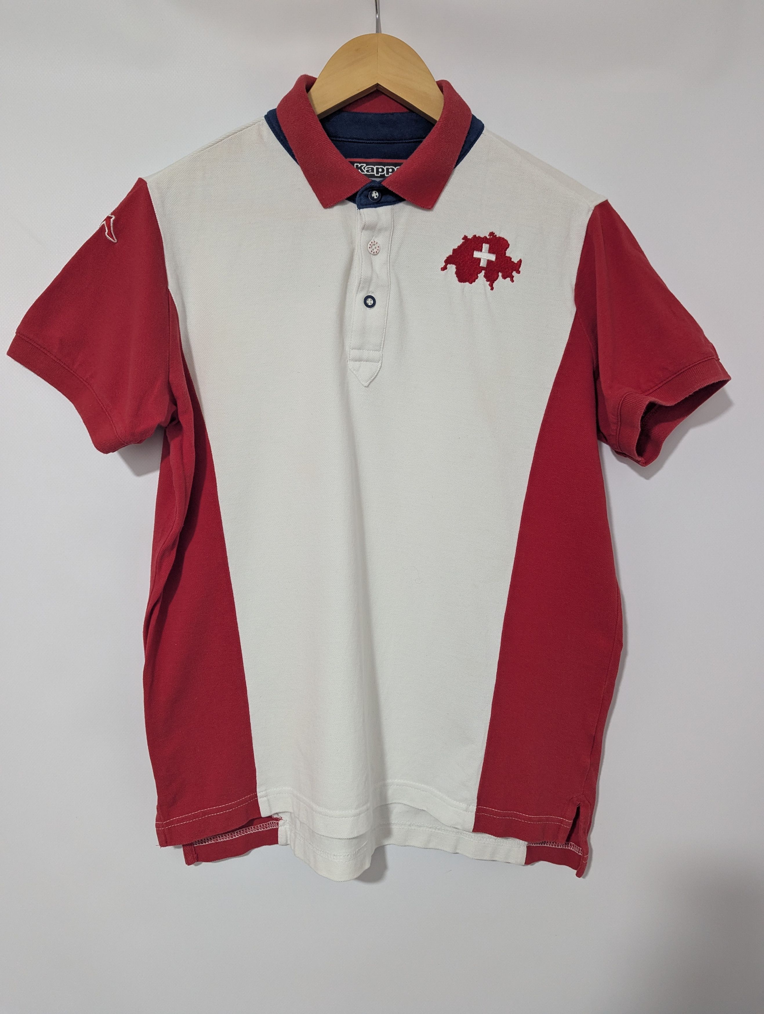 Kappa Kappa Switzerland Polo T Shirt Size US S / EU 44-46 / 1 - 1 Thumbnail
