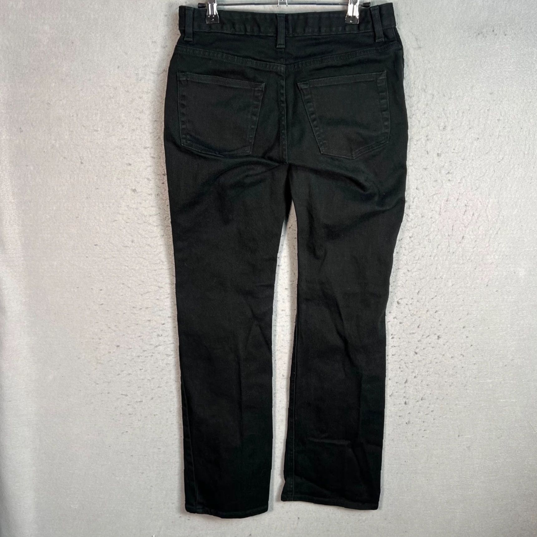Gap Gap Jeans Women's 4R Boot Cut Stretch Black Denim Cotton Blend 5-Pocket Size 4 Regular Inseam 30 Adult Womens Womens Black Gap Size 28" / US 6 / IT 42 - 2 Thumbnail