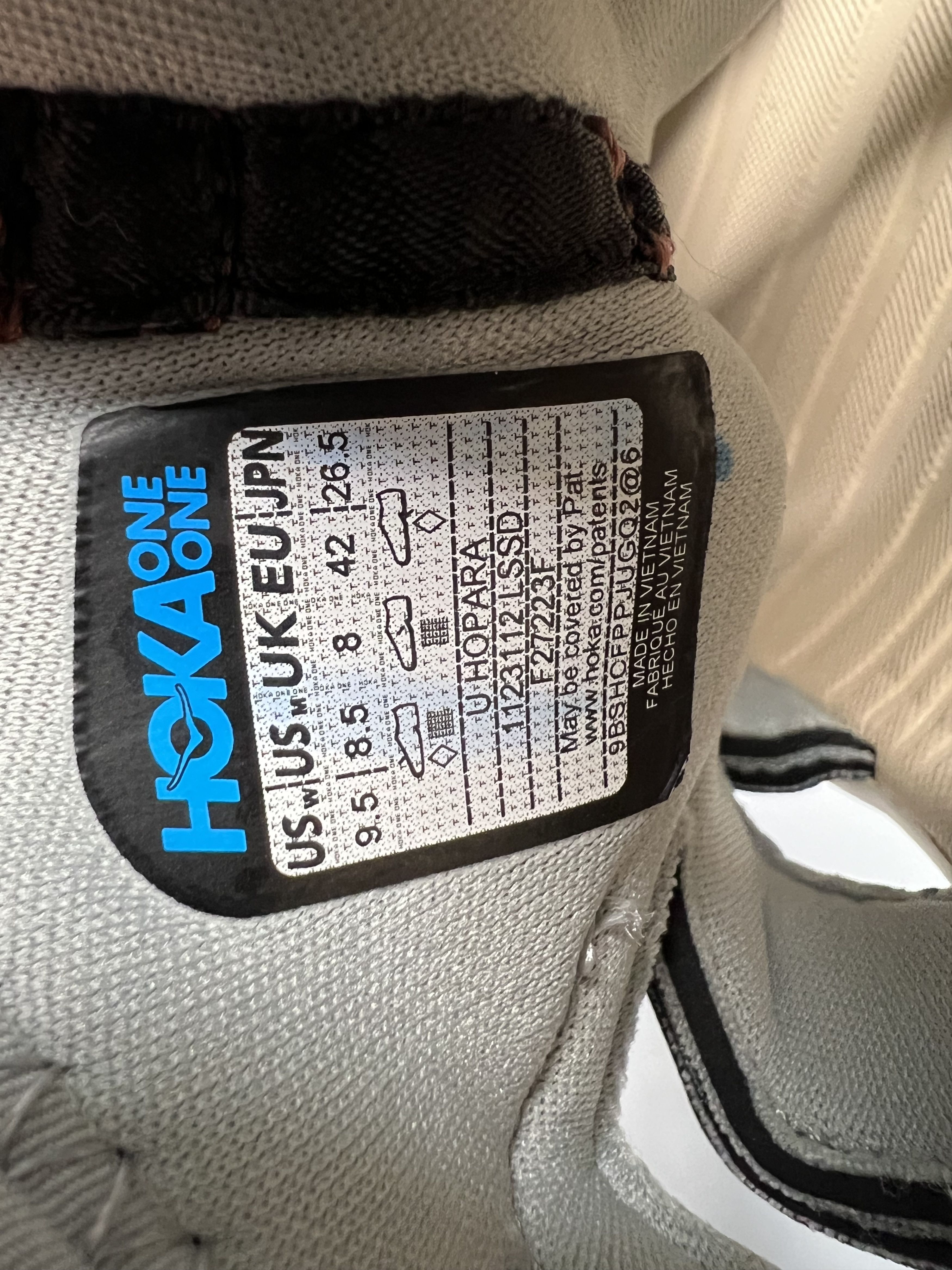 Hoka Hoka One One U Hopara Hiking Trail Running Shoes Training Size US 8.5 / EU 41-42 - 17 Thumbnail