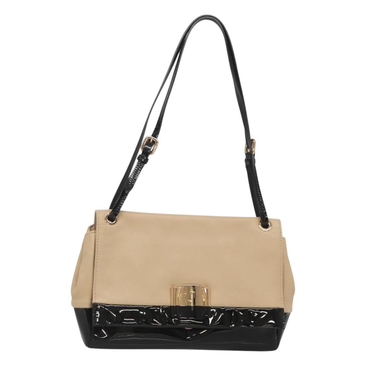 Salvatore Ferragamo Salvatore Ferragamo Vala Shoulder Bag Leather Size ONE SIZE - 1 Thumbnail
