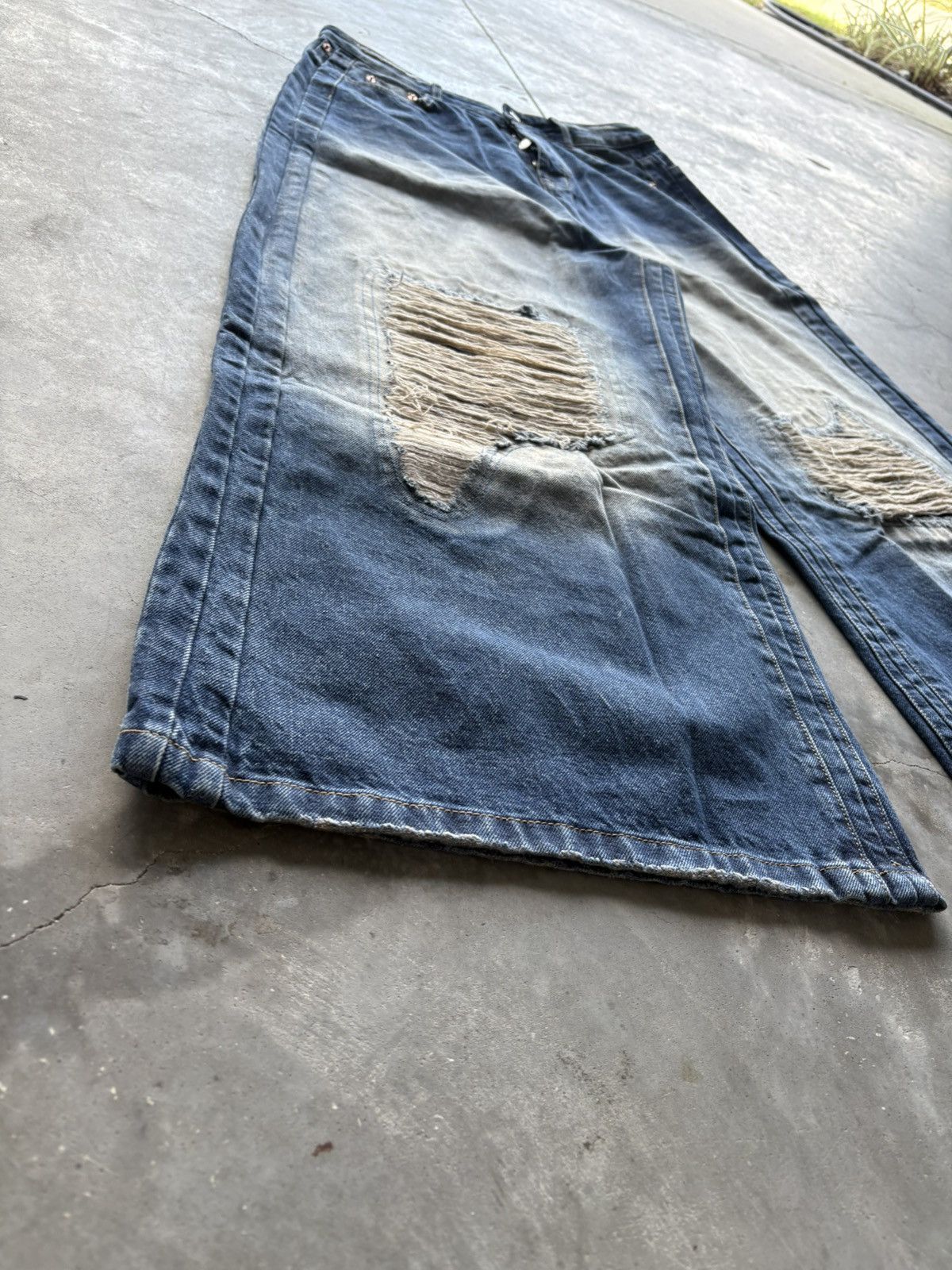 Other Wide-Leg Denim Pants - Structured Silhouette Size US 35 - 2 Thumbnail