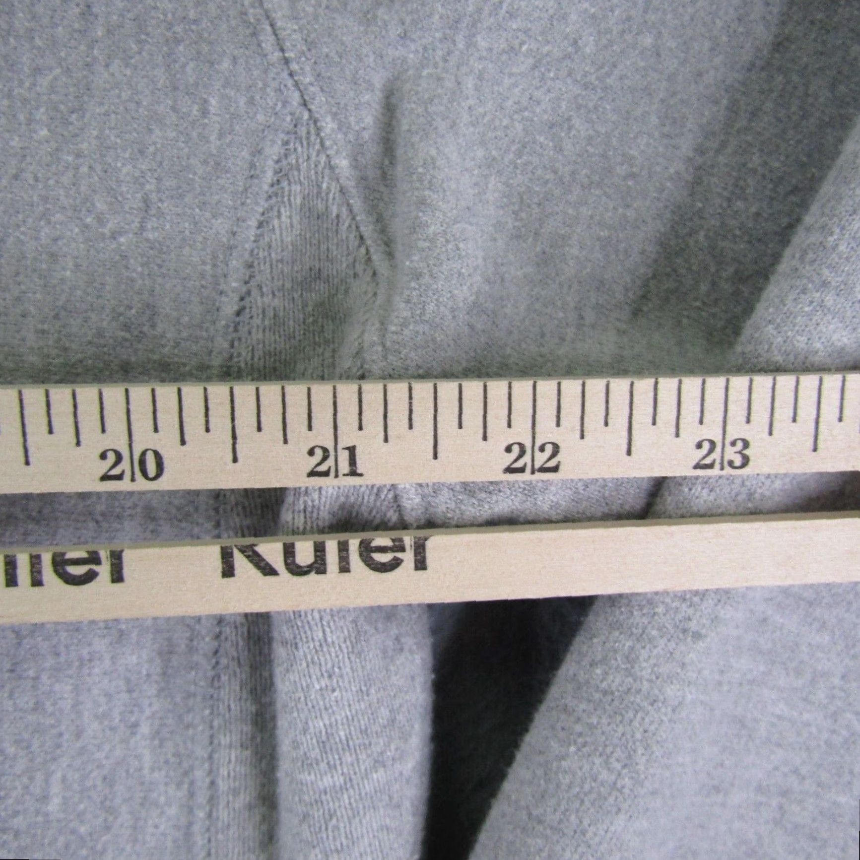 Champion VINTAGE Champion Hoodie Mens Medium Gray Blue Spell Out Reverse Weave Pullover Sweater Size US M / EU 48-50 / 2 - 5 Thumbnail
