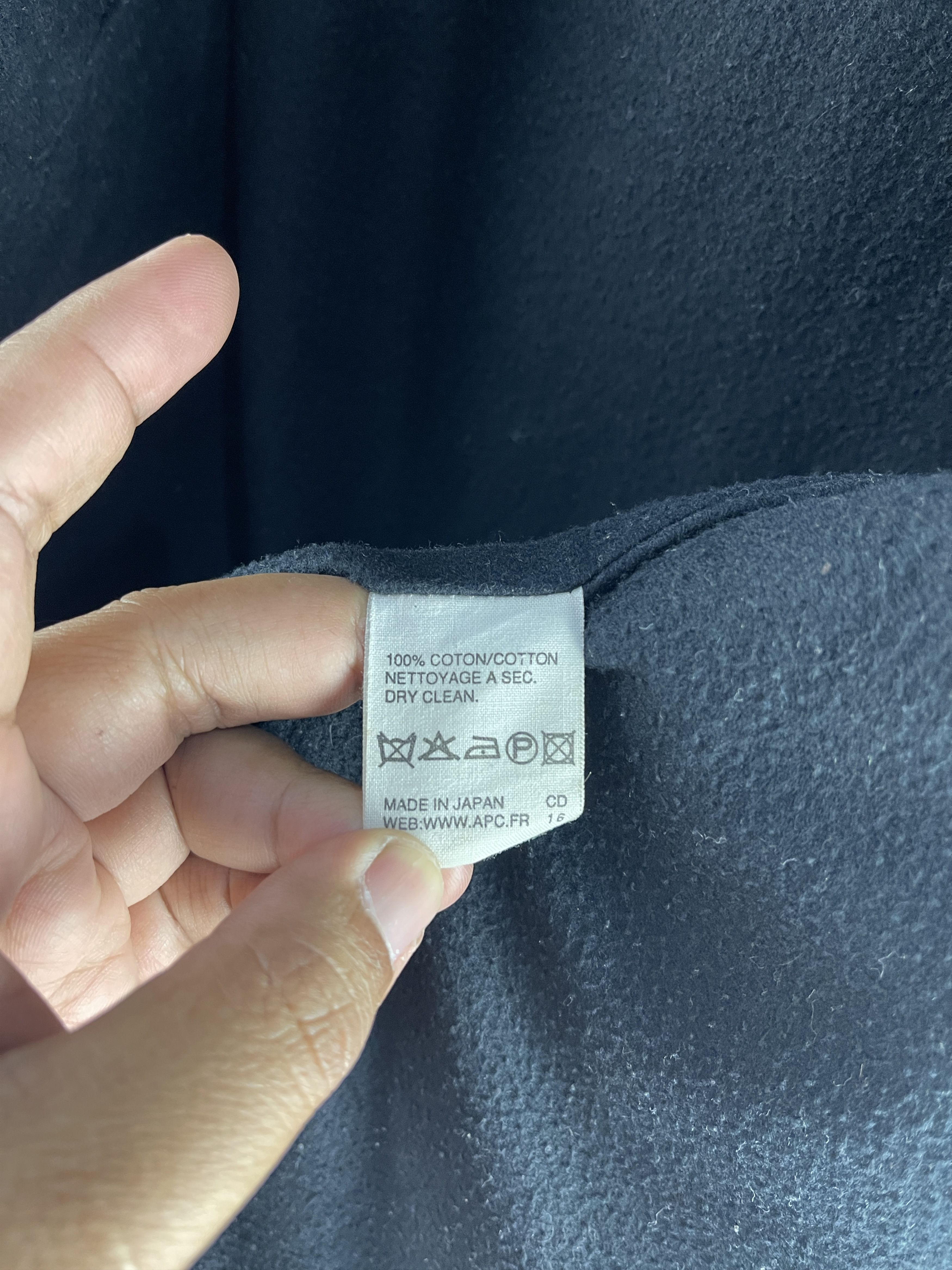 A.P.C. A.P.C. Archive Hooded Zip Jacket — Made in Japan, Minimalist Size S / US 4 / IT 40 - 15 Thumbnail