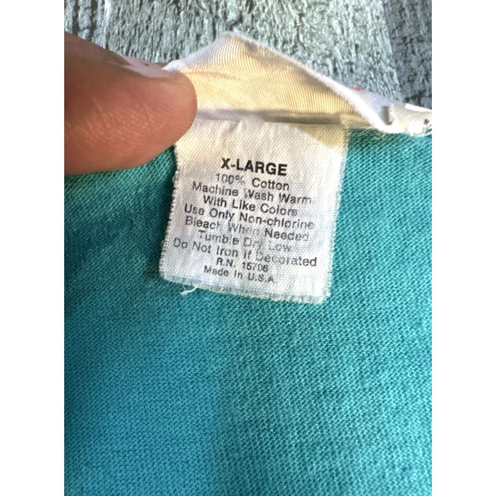 Vintage VINTAGE Moose Graphic Tank Top USA XL Main Event Cotton Teal 1989 Saugatuck Michigan Mens Size US XL / EU 56 / 4 - 5 Thumbnail