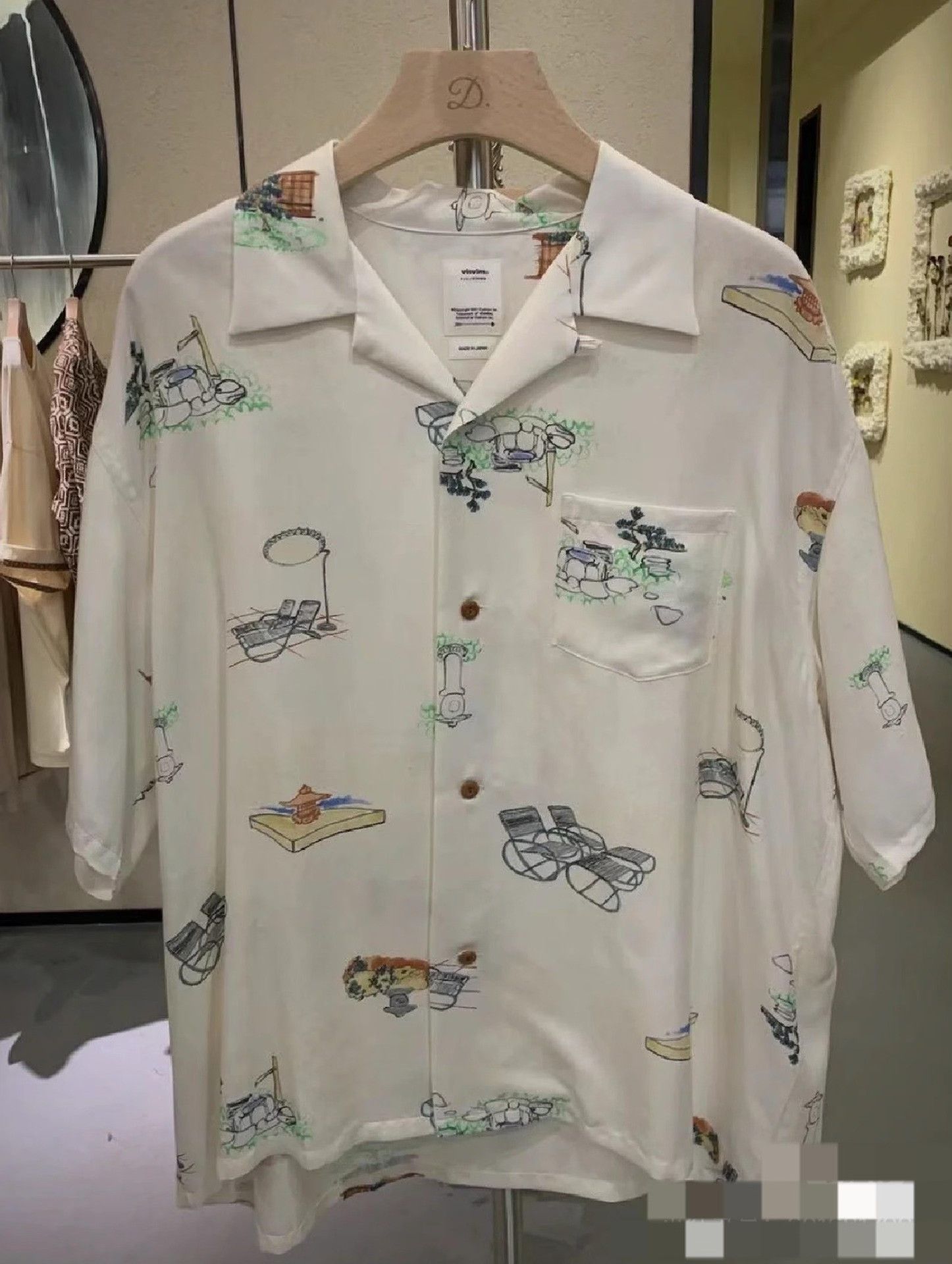 Visvim Visvim 21SS Wallis S/S Garden Shirt Size US M / EU 48-50 / 2 - 1 Thumbnail