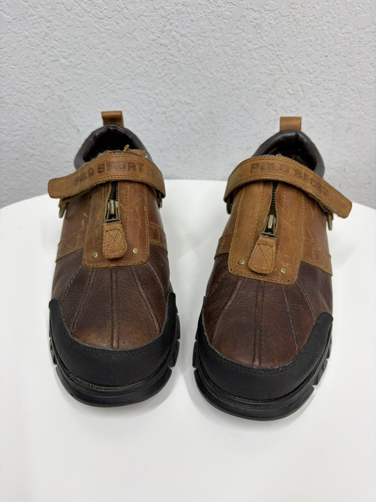 If Six Was Nine Vintage Italian AS 98 Rick Owens Style Leather Biker Boots Size US 12 / EU 45 - 8 Thumbnail