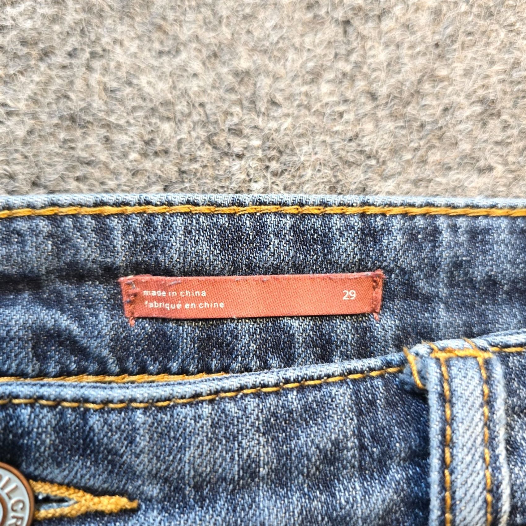 Vintage Pilcro Anthropologie Jeans Womens 29 Blue Heritage Boyfriend High Rise Capsule Jeans Size 29" - 5 Thumbnail