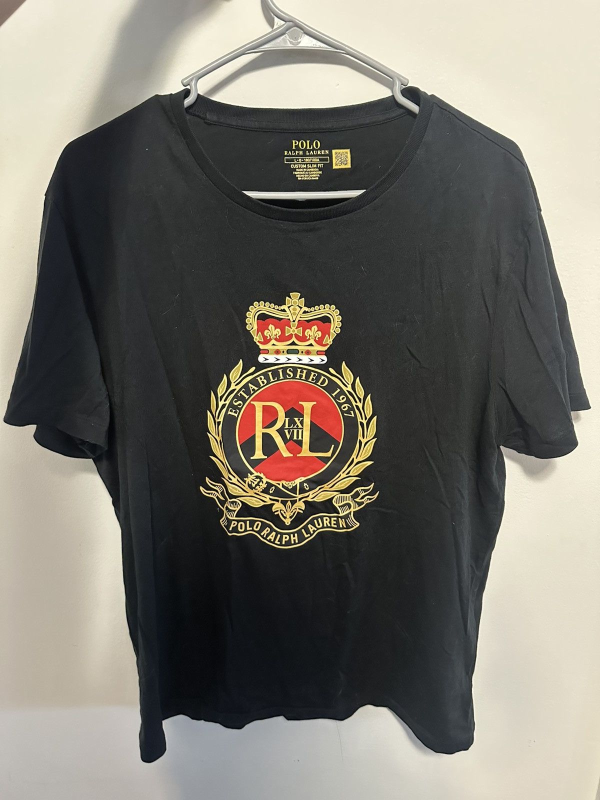 Polo Ralph Lauren Vintage Polo Tee Size US L / EU 52-54 / 3 - 2 Thumbnail