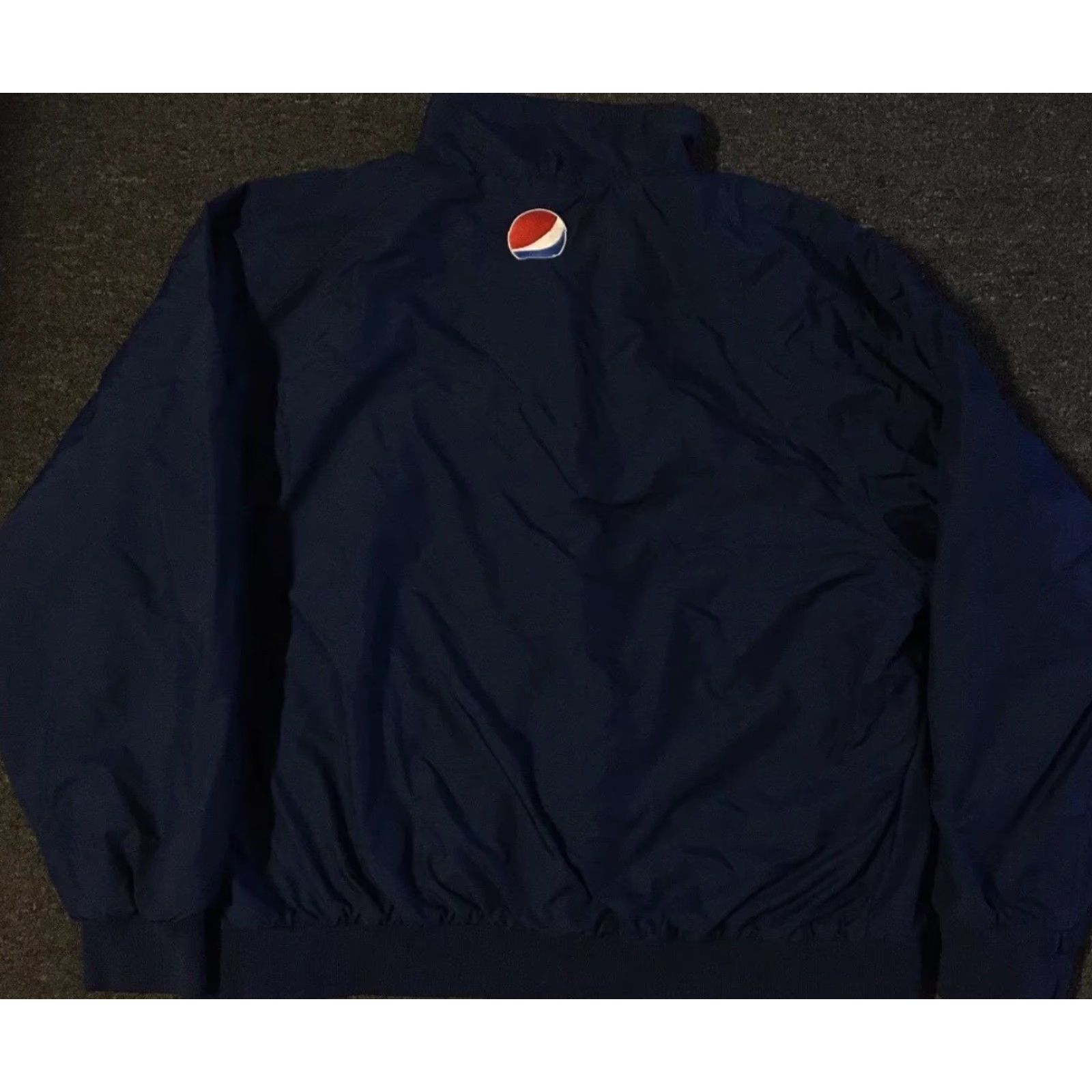 Vintage VINTAGE 90s Pepsi Soda Promo Jacket XXL Boxy Navy Blue Coca Cola Theme Grunge Bomber Jacket Men Large 2XL Size US XXL / EU 58 / 5 - 3 Thumbnail