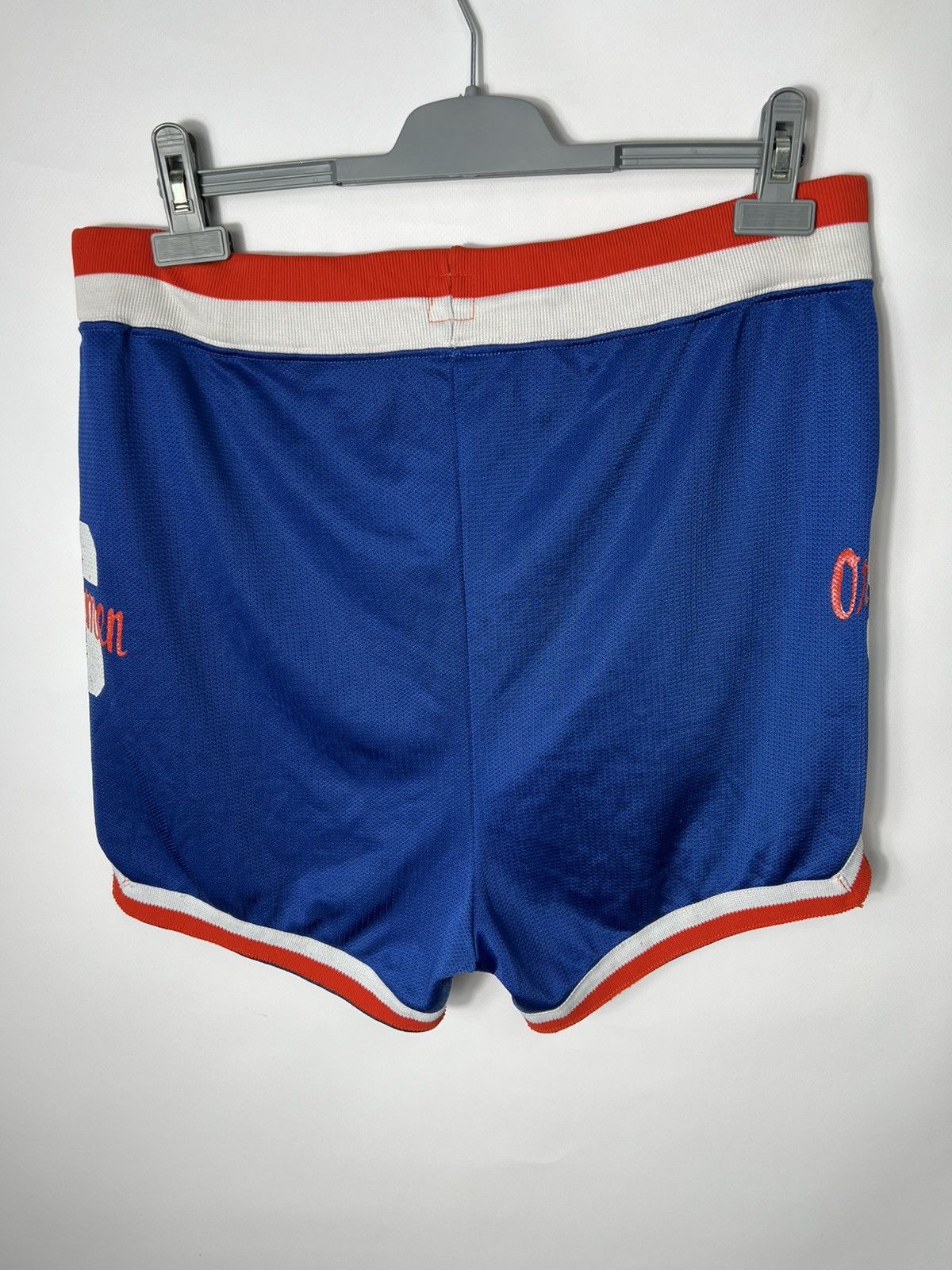 Vintage 80s Champion Syracuse Orangemen Basketball Shorts L