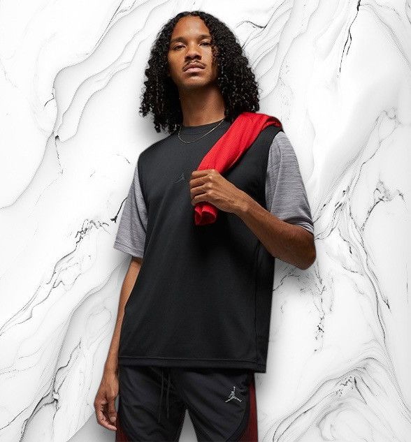 Jordan Brand × Nike Nike Jordan Dri Fit Basketball Combo Statement Tank Top Tee Size US M / EU 48-50 / 2 - 3 Thumbnail
