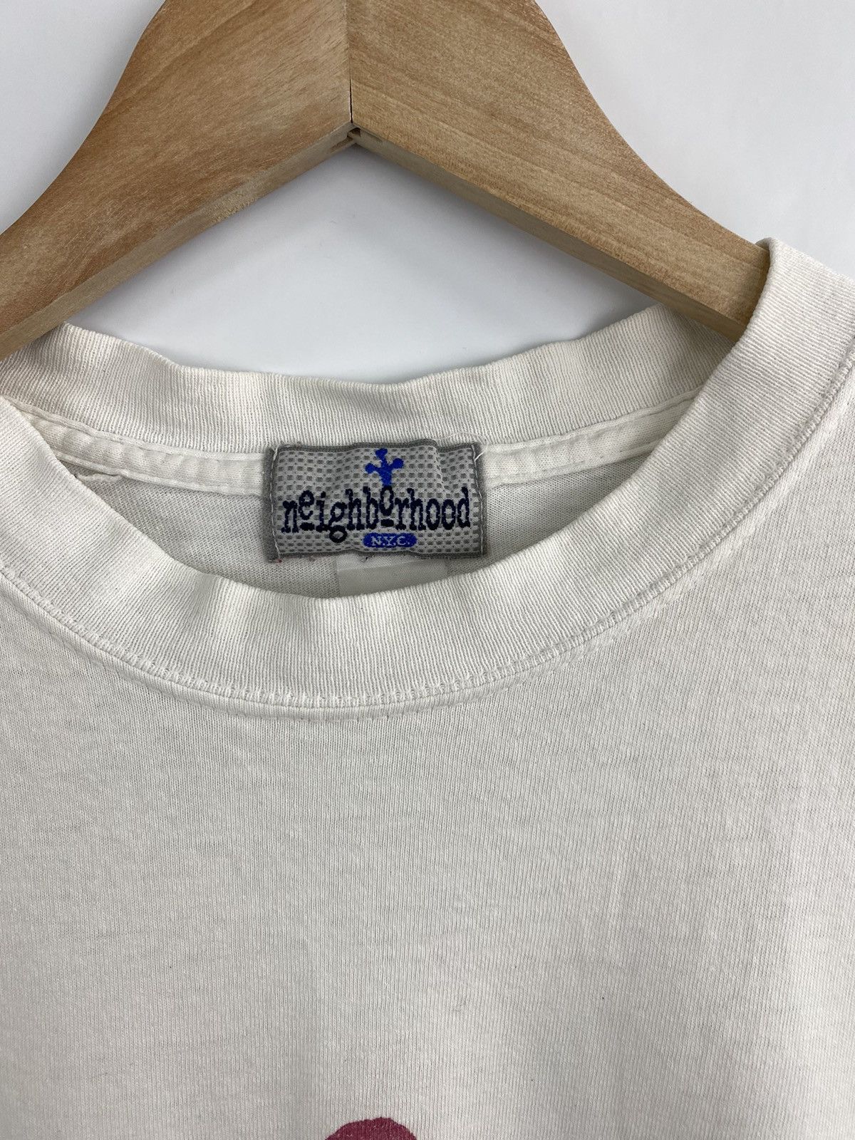 Neighborhood 🇯🇵 Vintage 90s Neighborhood Fashion Style T-Shirt Rare Retro Size US XL / EU 56 / 4 - 5 Thumbnail