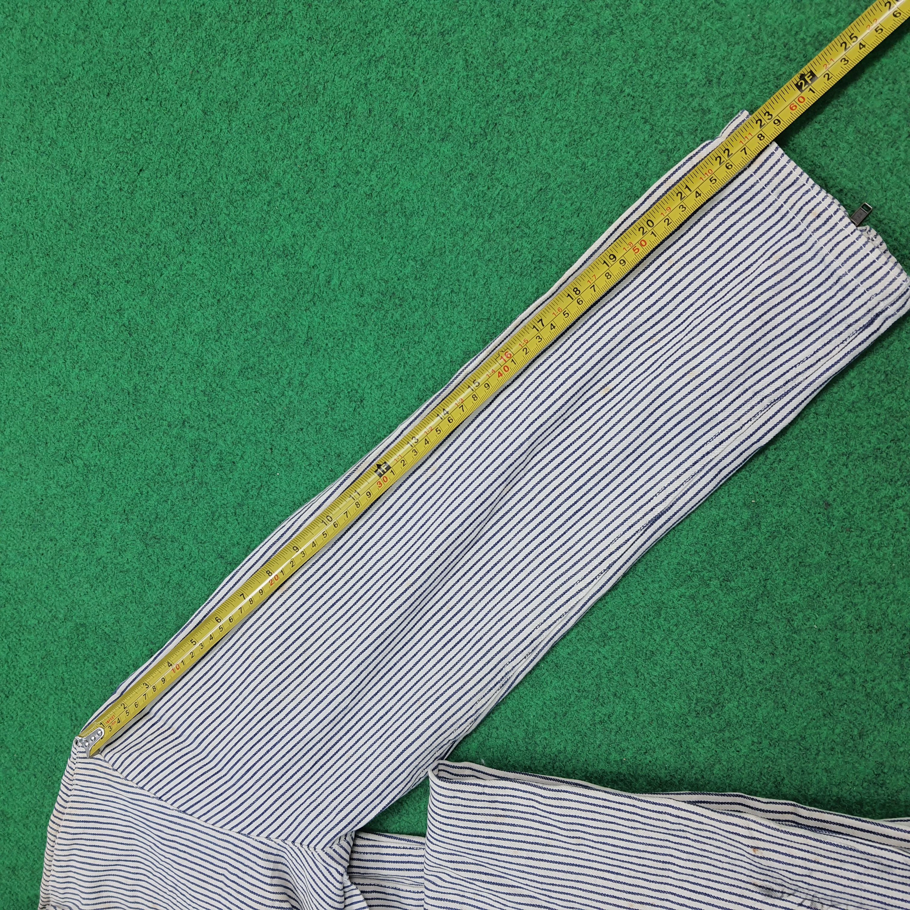 Japanese Brand Vintage PAPAS Stripe Custom Hysteric Coverall C302N19 Size US M / EU 48-50 / 2 - 11 Thumbnail