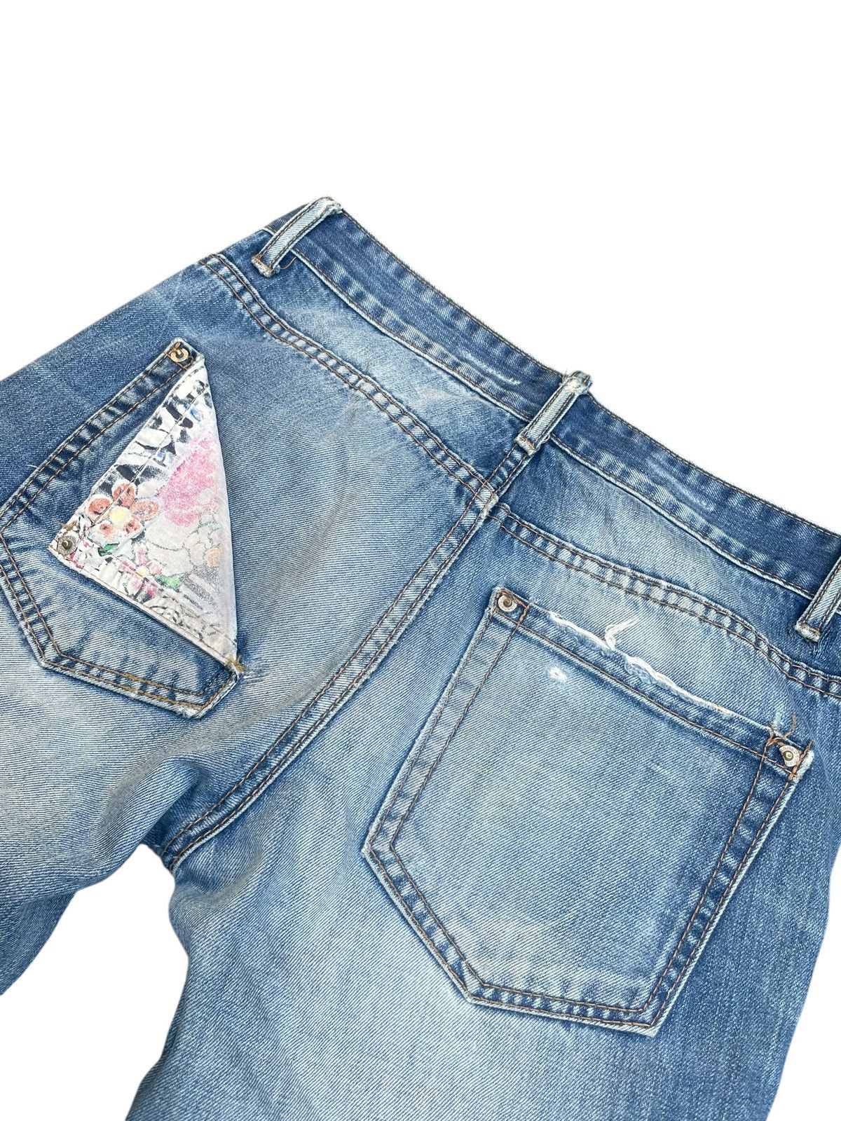 Designer × Dsquared2 Dsquared2 Distresed Denim Size US 33 - 14 Thumbnail