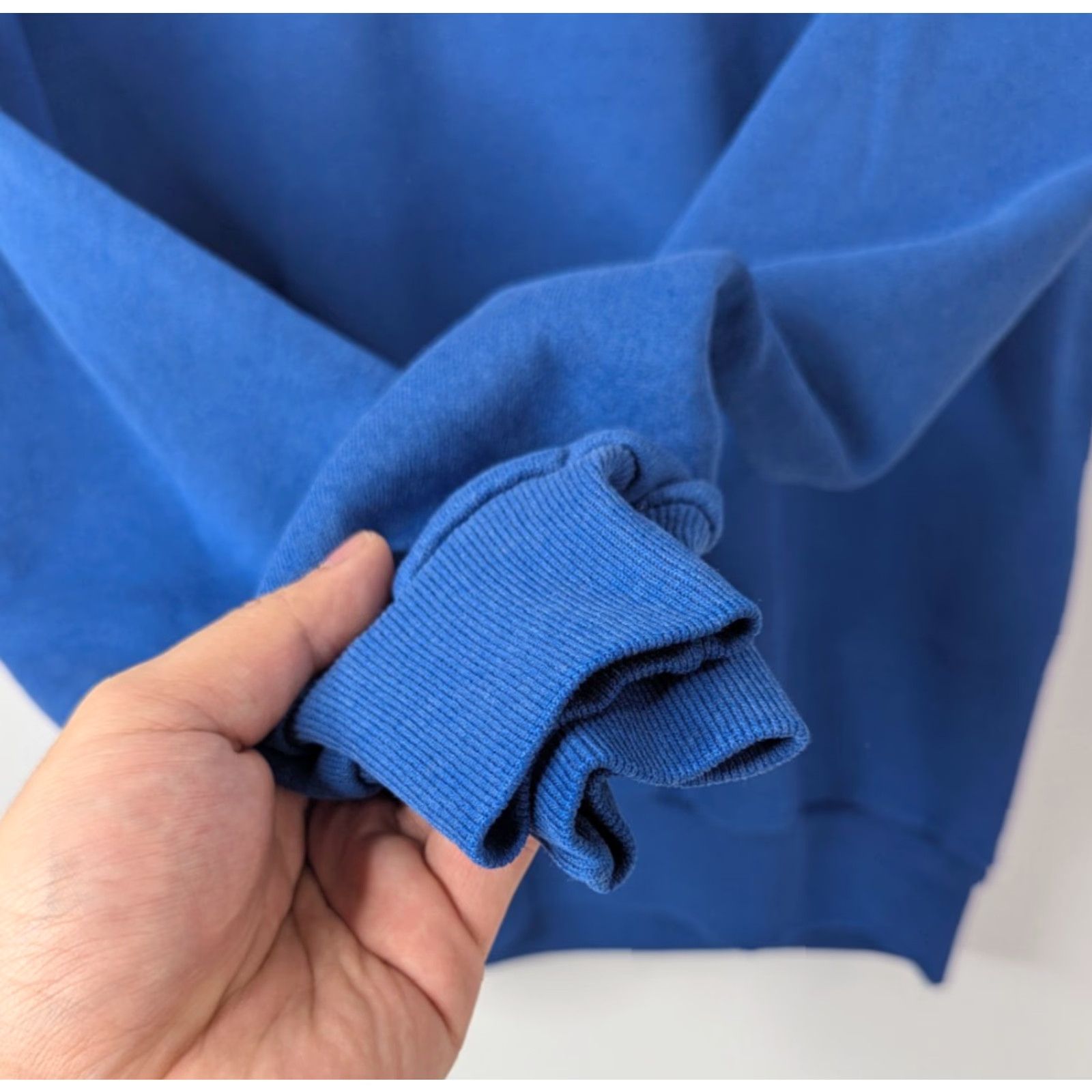 Jerzees VINTAGE Jerzees Crewneck Sweatshirt Blue USA Made 90s Size M Unisex Adults Pullover Crew Neck Cotton Polyester Fleece Size US M / EU 48-50 / 2 - 3 Thumbnail