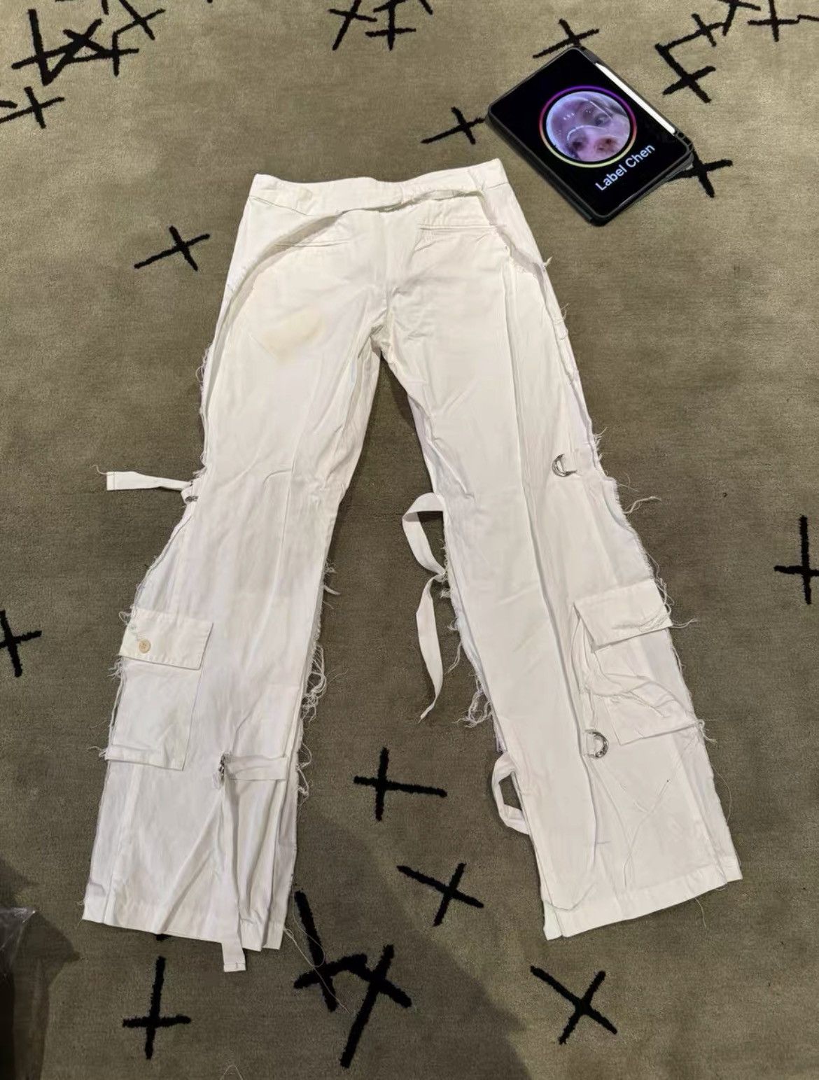 Hussein Chalayan Chalayan Greece strap skirt trouser | Grailed