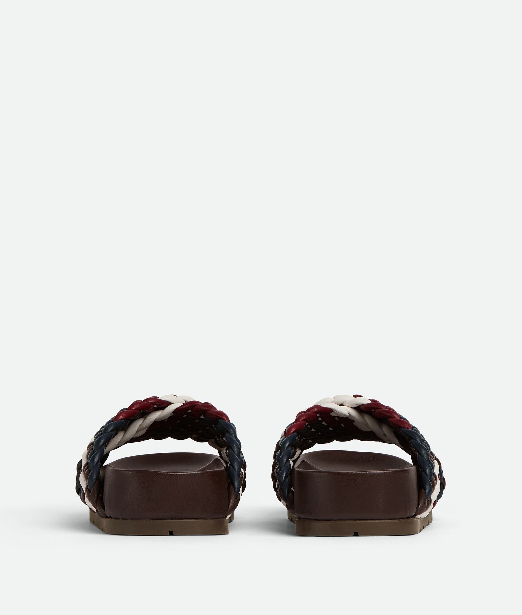 Bottega Veneta o1loc1c0125 729889 Tarik Flat Sandals in Multicolor Size US 10 / IT 40 - 3 Thumbnail