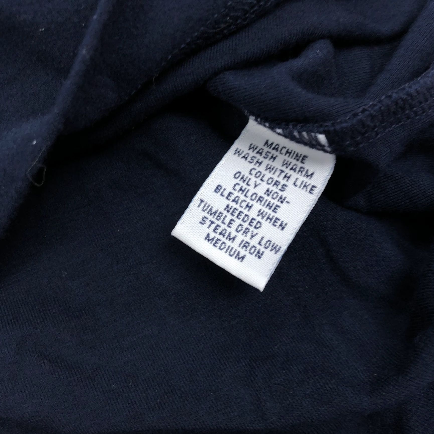 Polo Ralph Lauren Polo by Ralph Lauren Mens L Navy Blue Long Sleeve Rayon Viscose Blend Polo Shirt Size US L / EU 52-54 / 3 - 7 Thumbnail
