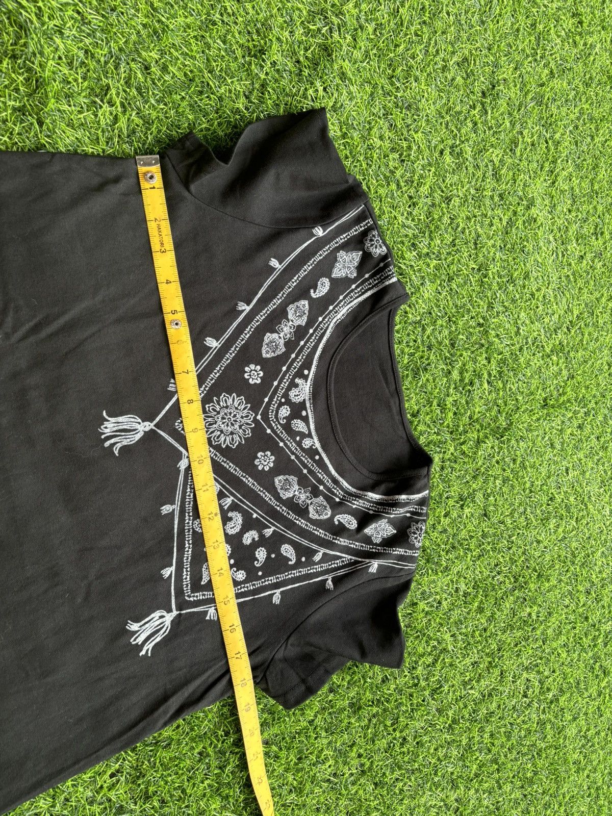 Hysteric Glamour Y2k Shawl Style Black Tshirt Size US M / EU 48-50 / 2 - 6 Thumbnail