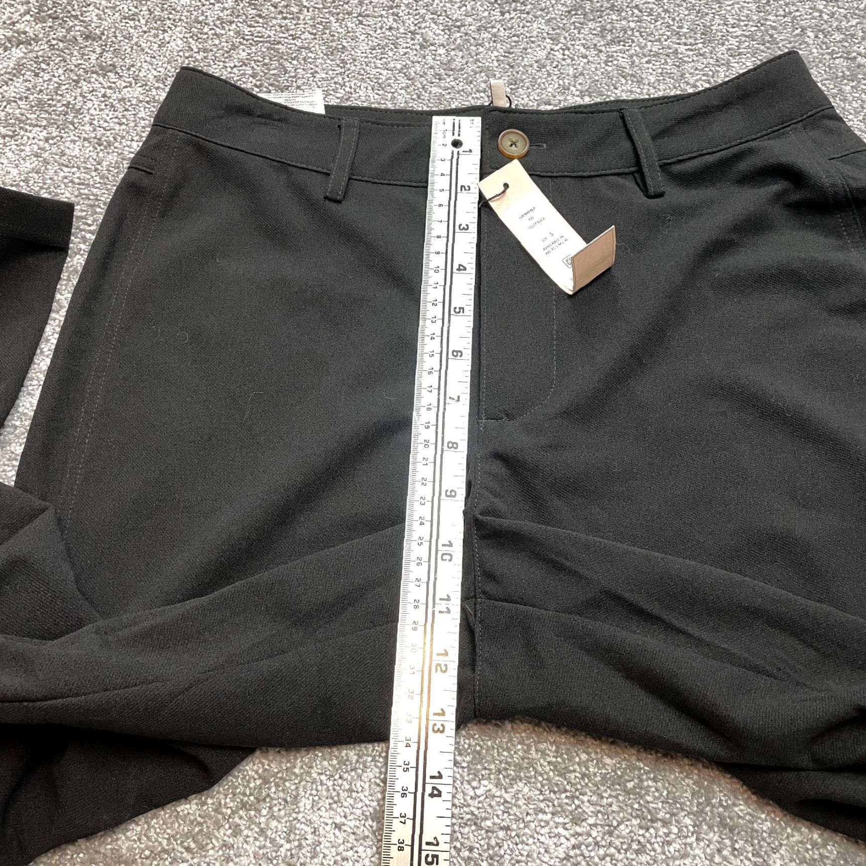 BCBGeneration BCBGeneration Chino Pants Womens Small Black Slacks 30x26.5 Stretch NWT NWT Size 30" / US 8 / IT 44 - 6 Thumbnail