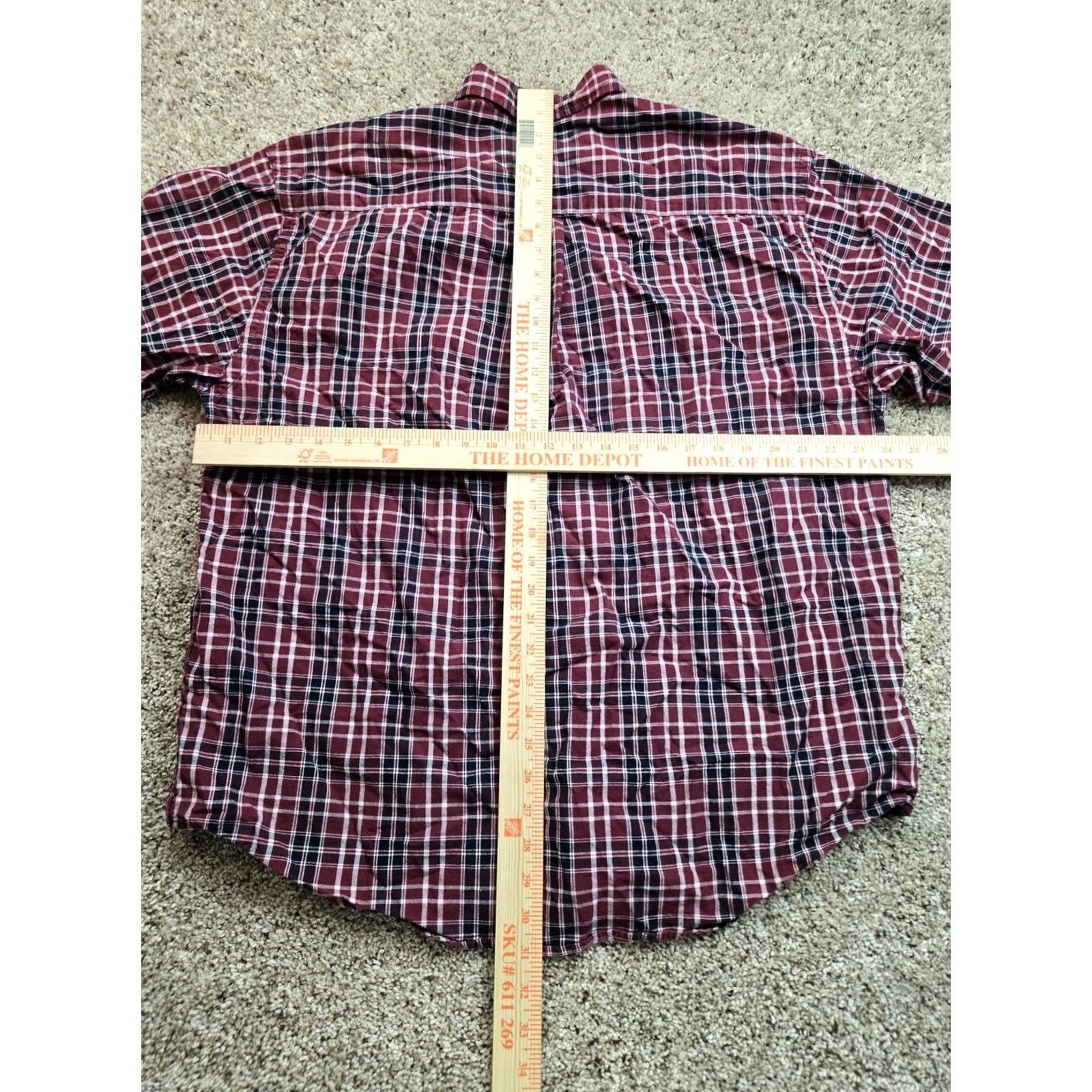Eddie Bauer VINTAGE Eddie Bauer Shirt Mens L Red Plaid Long Sleeve Button Down Cotton Size US L / EU 52-54 / 3 - 6 Thumbnail