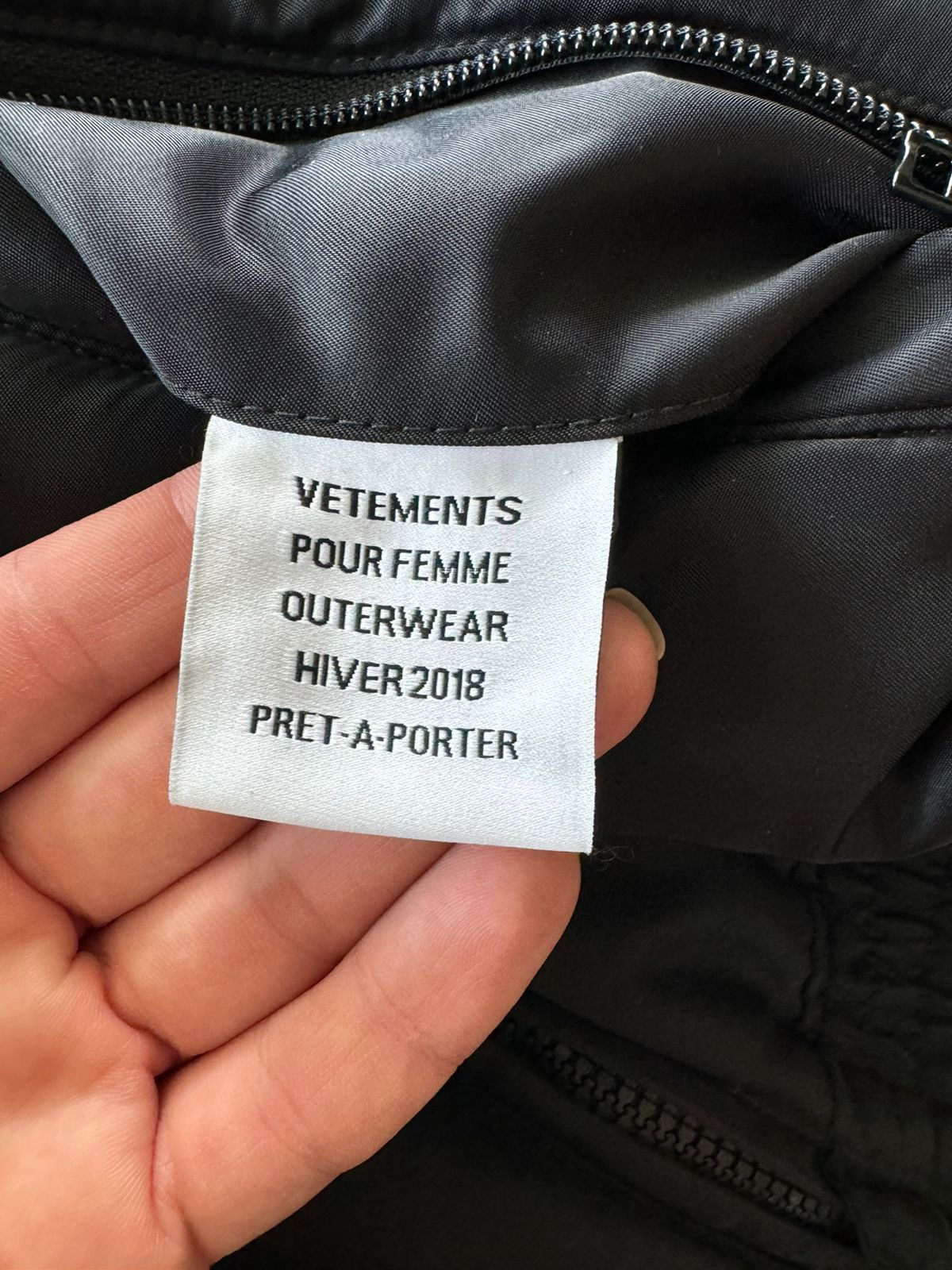 Vetements Vetements Police Reversible Knit Bomber Jacket Size US M / EU 48-50 / 2 - 13 Thumbnail