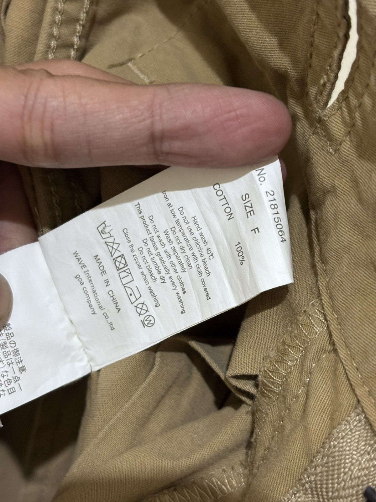 GOA GOA G.O.A GURKHA PANTS BEIGE SIZE 30 Size US 30 / EU 46 - 8 Thumbnail