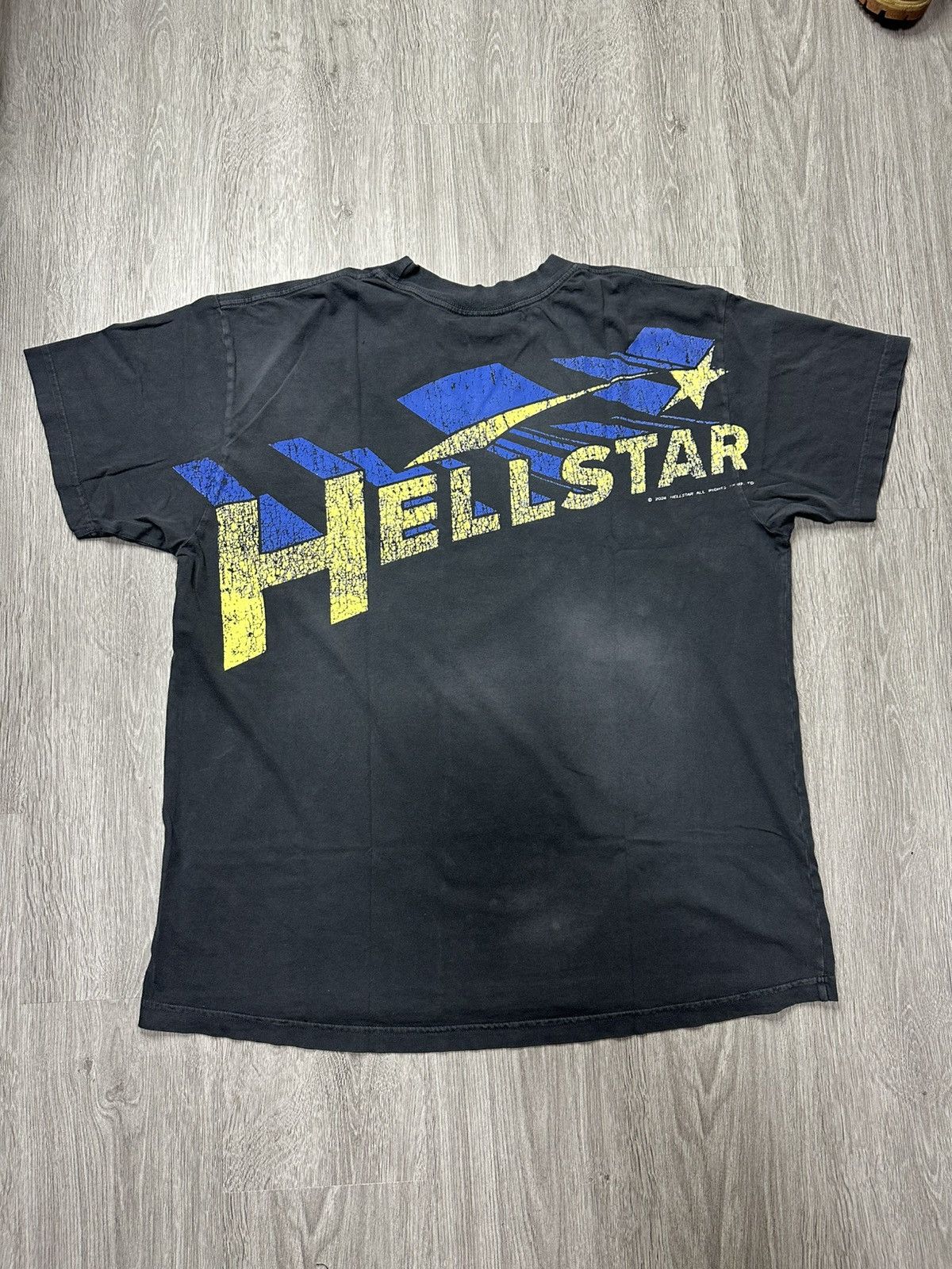 HELLSTAR Hellstar SUPERMAN Logo T-Shirt Black Size US L / EU 52-54 / 3 - 11 Thumbnail