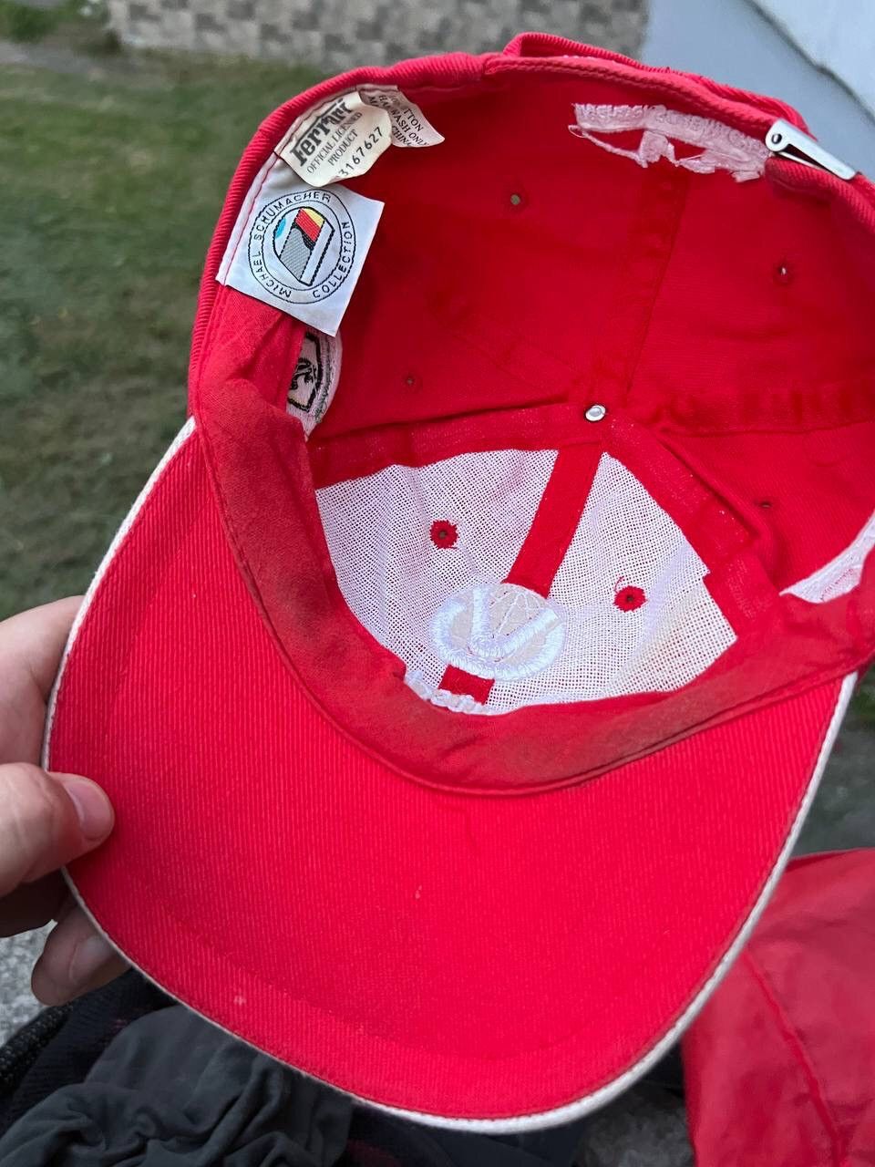 Ferrari × Vintage Vintage Ferrari Raicing F1 2000s Michael Schumacher Cap Hat Size ONE SIZE - 7 Thumbnail