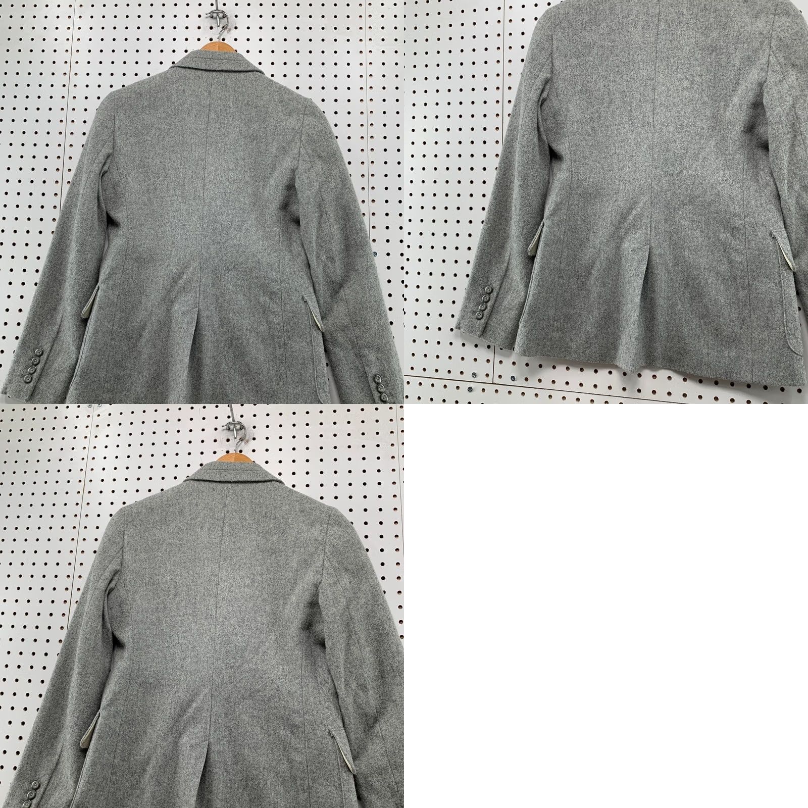 Gap Gap Blazer Jacket Gray Wool Blend One-Button Notch Lapel Size 4 Womens Work Casual Business Size S / US 4 / IT 40 - 10 Thumbnail