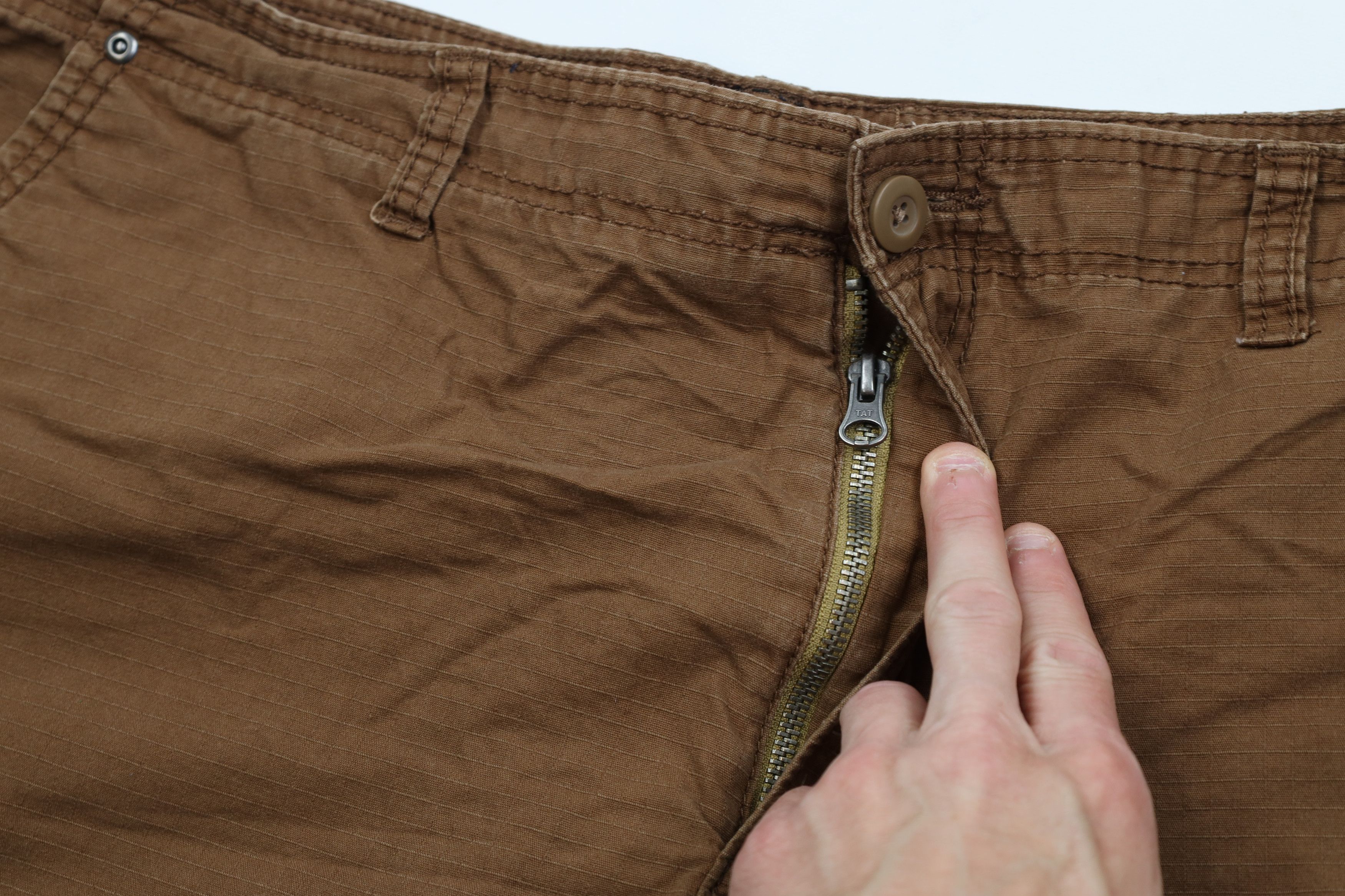 Ocean Pacific Vintage Ocean Pacific OP Surfing Ripstop Cargo Shorts Brown Size US 42 / EU 58 - 6 Thumbnail