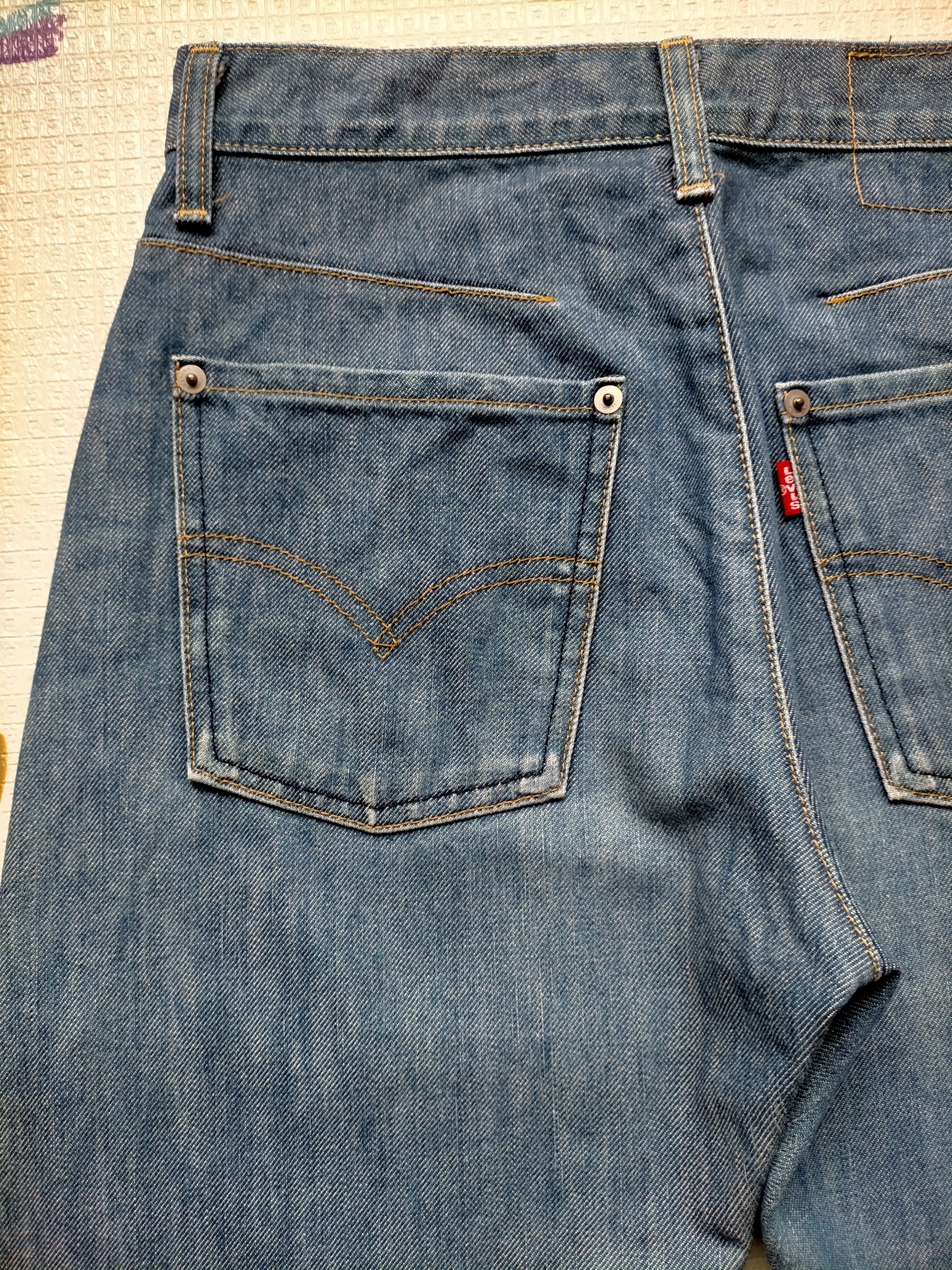 Levi's 2000s Levis Engineered Twist Leg Rusty Denim Size US 29 - 10 Thumbnail