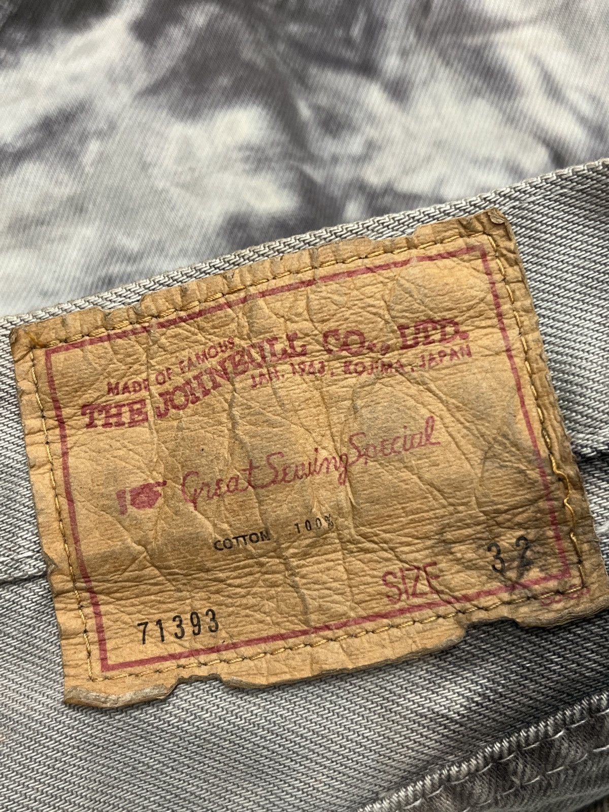 Fuck Art, Make Tees 🔥🔥🔥ARCHIVE VTG JOHN BULL ACID WASH ORIGINAL DESIGN Size US 32 / EU 48 - 11 Thumbnail