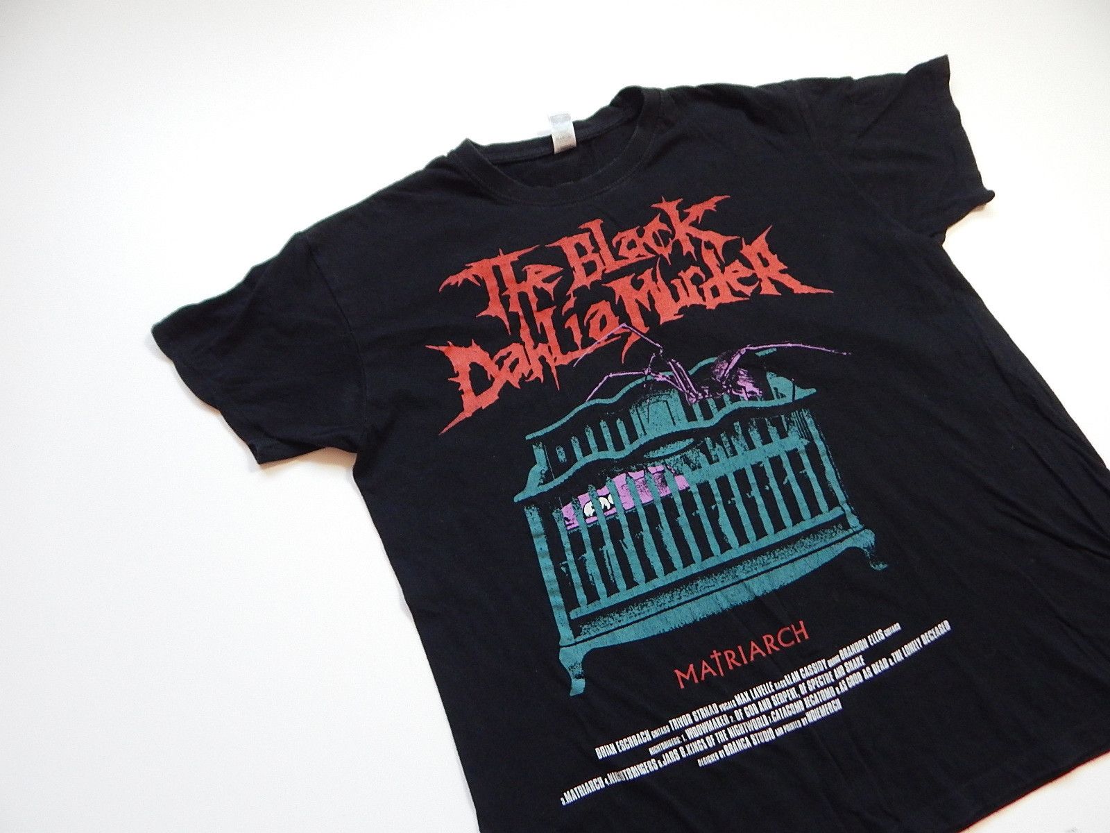 Band Tees × Vintage the black dahlia murder matriarch death metal rock band tee Size US M / EU 48-50 / 2 - 2 Thumbnail