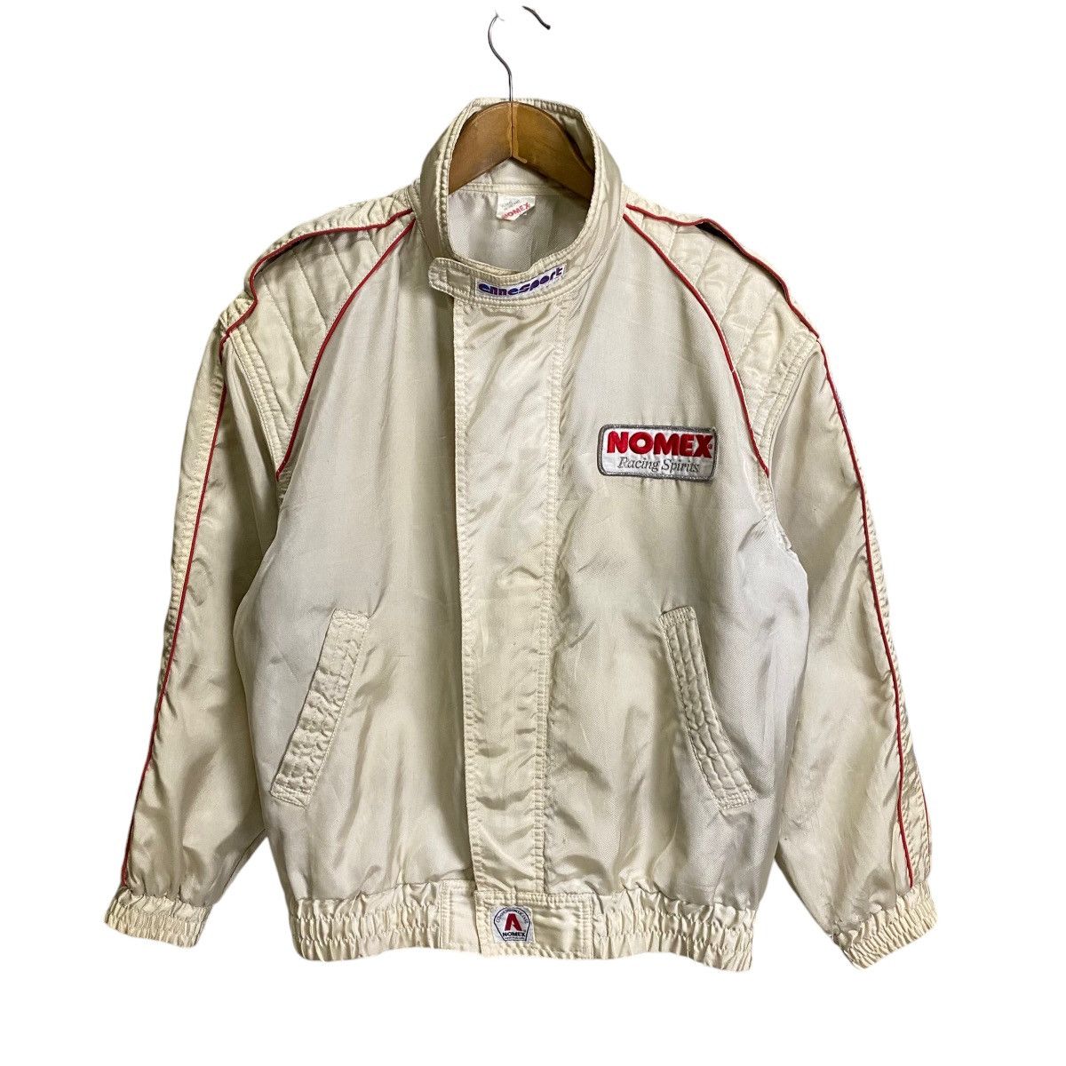 Sports Specialties × Vintage Vintage 80s Nomex Racing Spirit Bomber Jacket Size US M / EU 48-50 / 2 - 2 Thumbnail