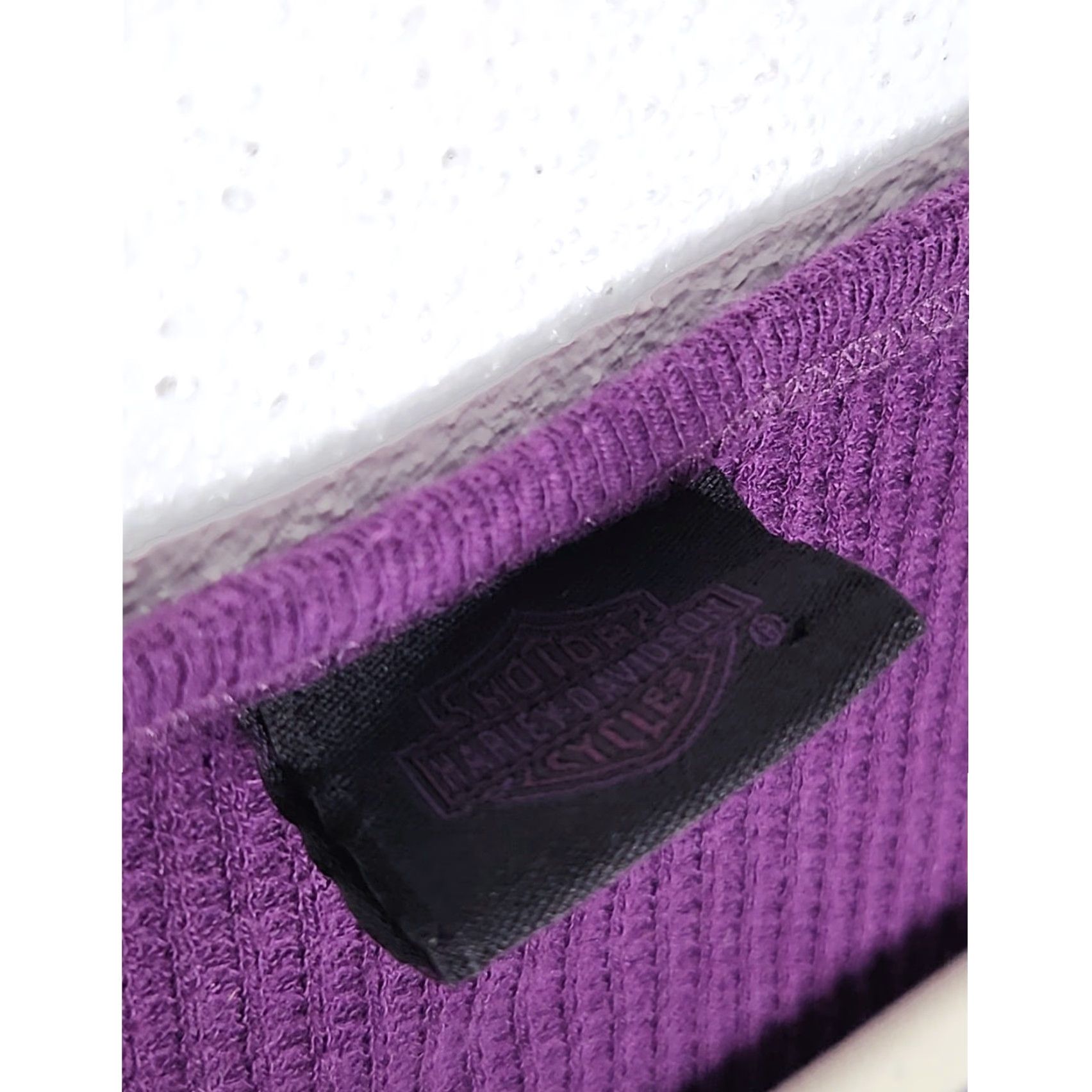 Harley Davidson VINTAGE Harley Davidson Beaded Thermal Long Sleeve Purple Womens T-Shirt L Adult Womens Biker 90s Y2K Size L / US 10 / IT 46 - 5 Thumbnail