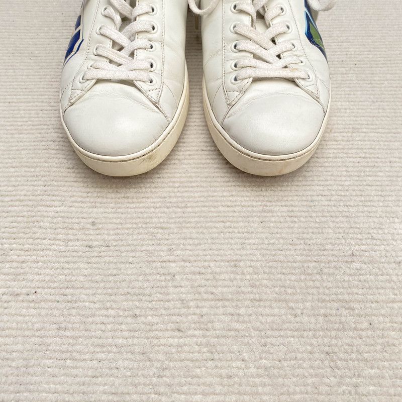Gucci Gucci Ace Loved White Sneakers -2508 Size US 7.5 / EU 40-41 - 8 Thumbnail