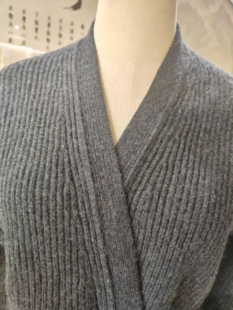 Helmut Lang HELMUT LANG Dark grey cardigan Size XS / US 0-2 / IT 36-38 - 2 Thumbnail