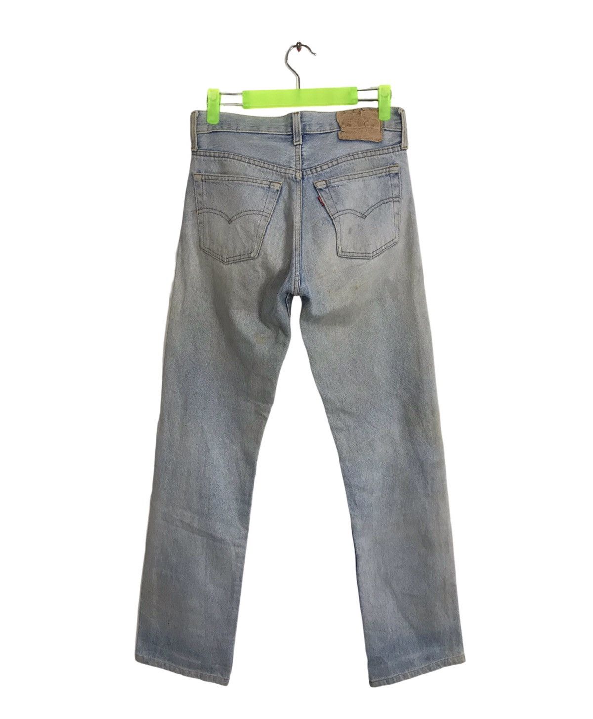 Levi's Levi's Strauss 501 Button Fly Jeans Pants Fits Size 26 27 Size US 27 - 2 Thumbnail