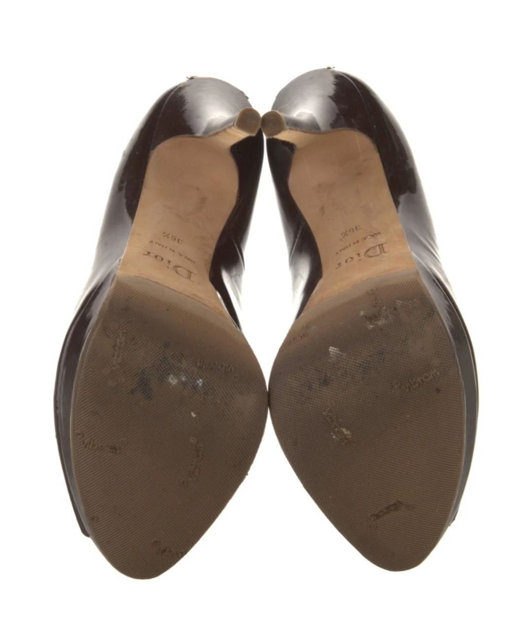 Christian Dior Monsieur Patent Leather Pumps Size US 8 / IT 38 - 5 Thumbnail