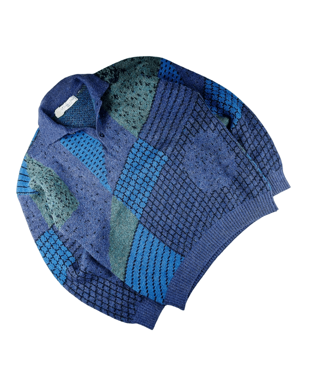 Dior × Vintage Vintage Christian Dior wool Sweater L Size US L / EU 52-54 / 3 - 2 Thumbnail