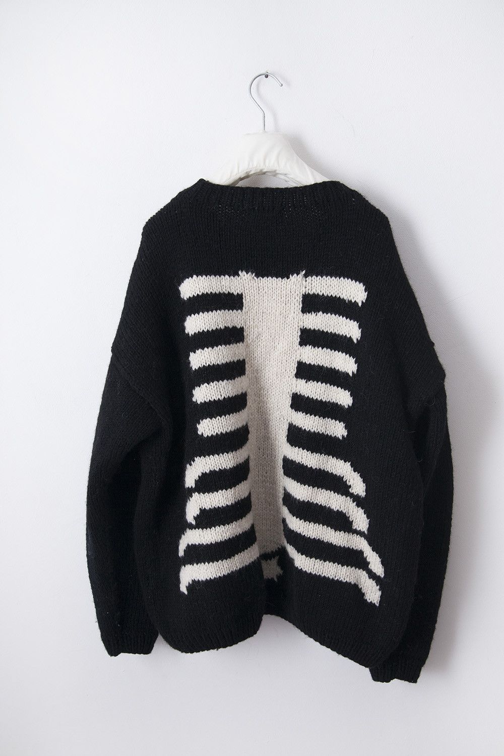 Woolrich Woolen Mills Chunky Skeleton wool knit Size US L / EU 52-54 / 3 - 3 Thumbnail