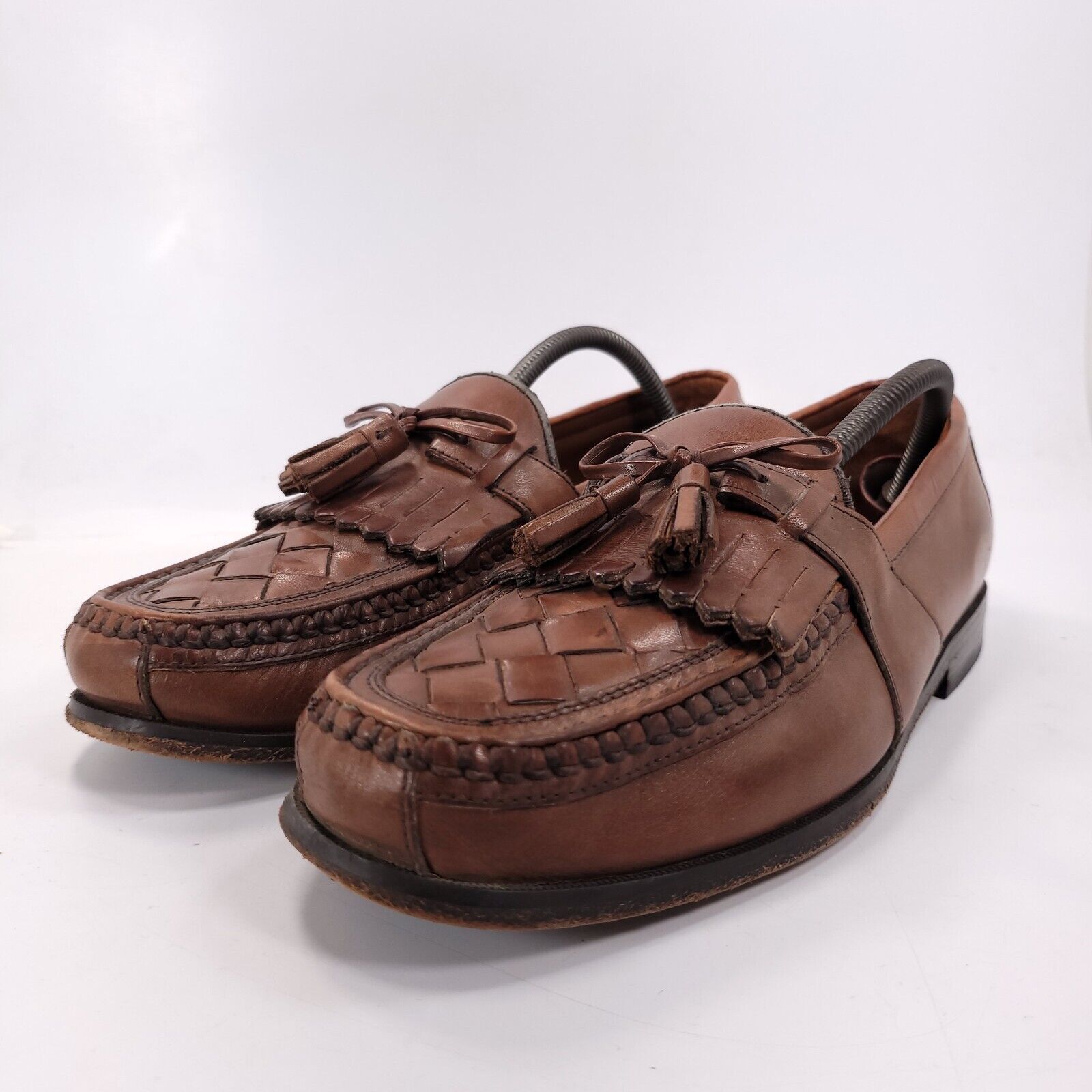 Johnston & Murphy Johnston & Murphy Leather Loafer Shoe Mens Size 10 20-2394 Size US 10 / EU 43 - 1 Thumbnail
